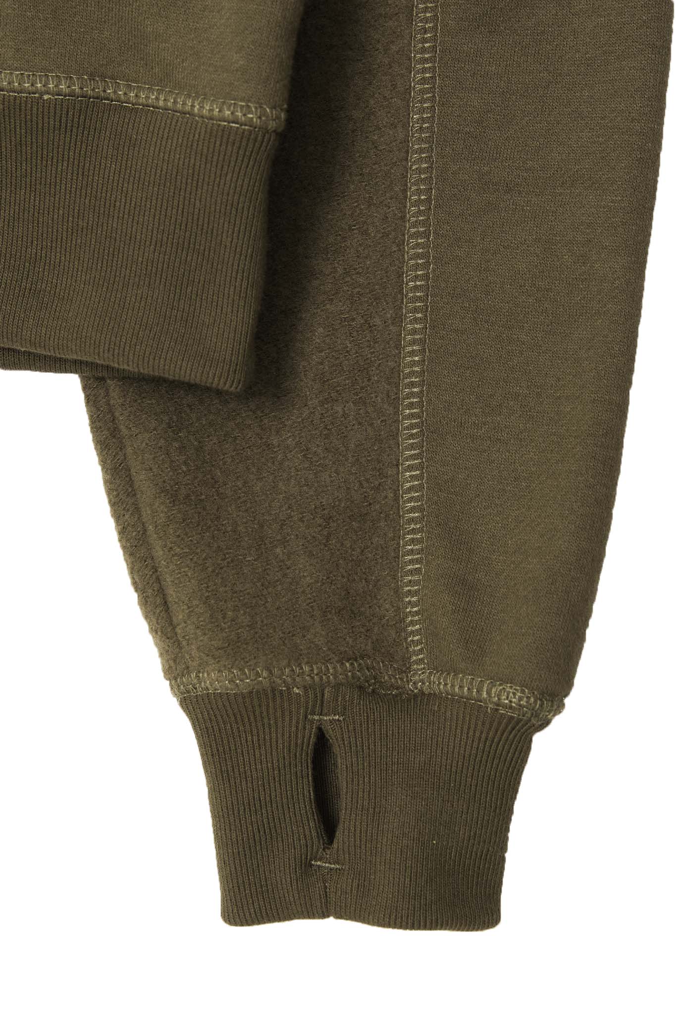 SHINOBI HOODIE IN OLIVE