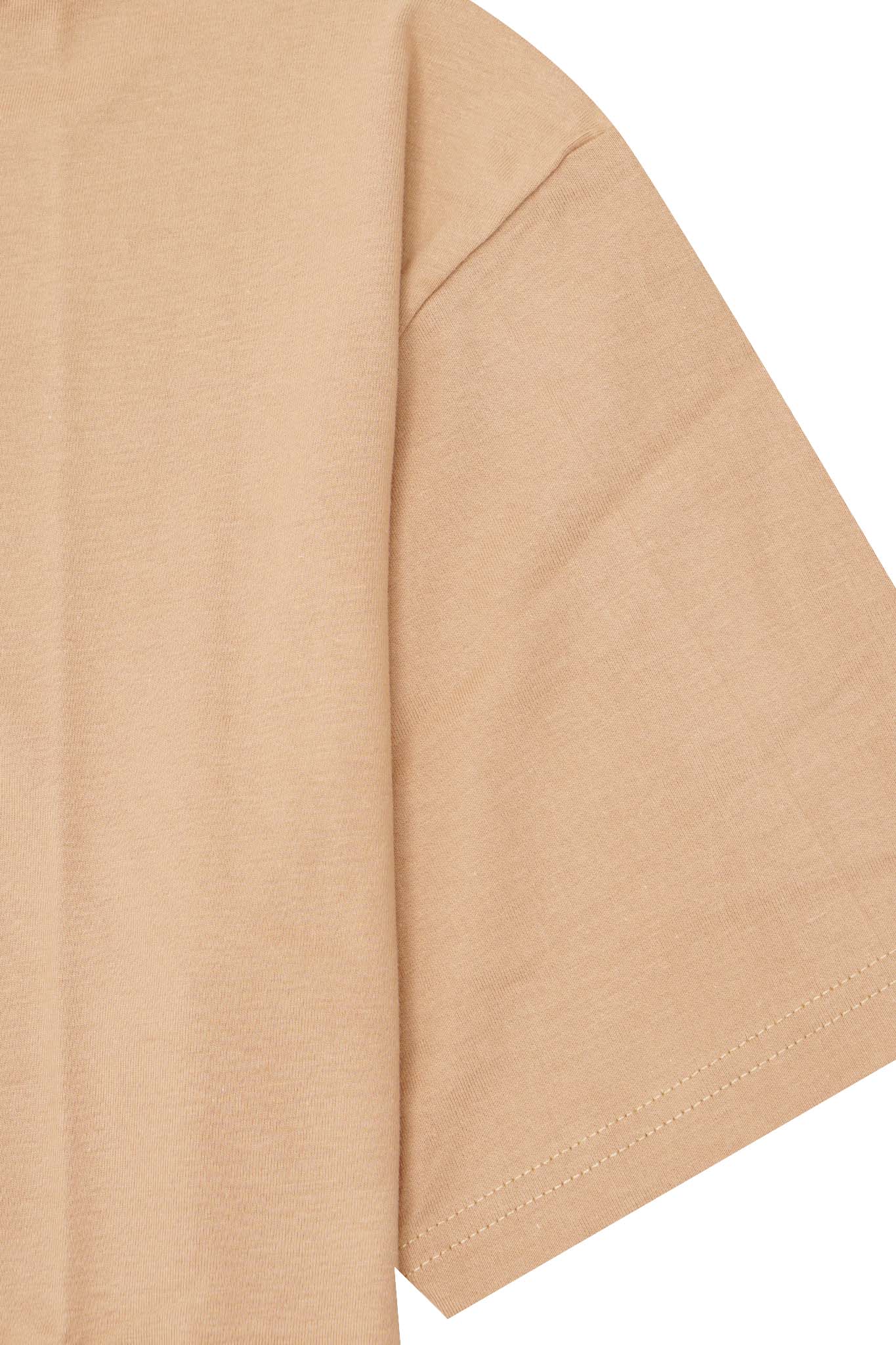 BOX TEE IN WHEAT