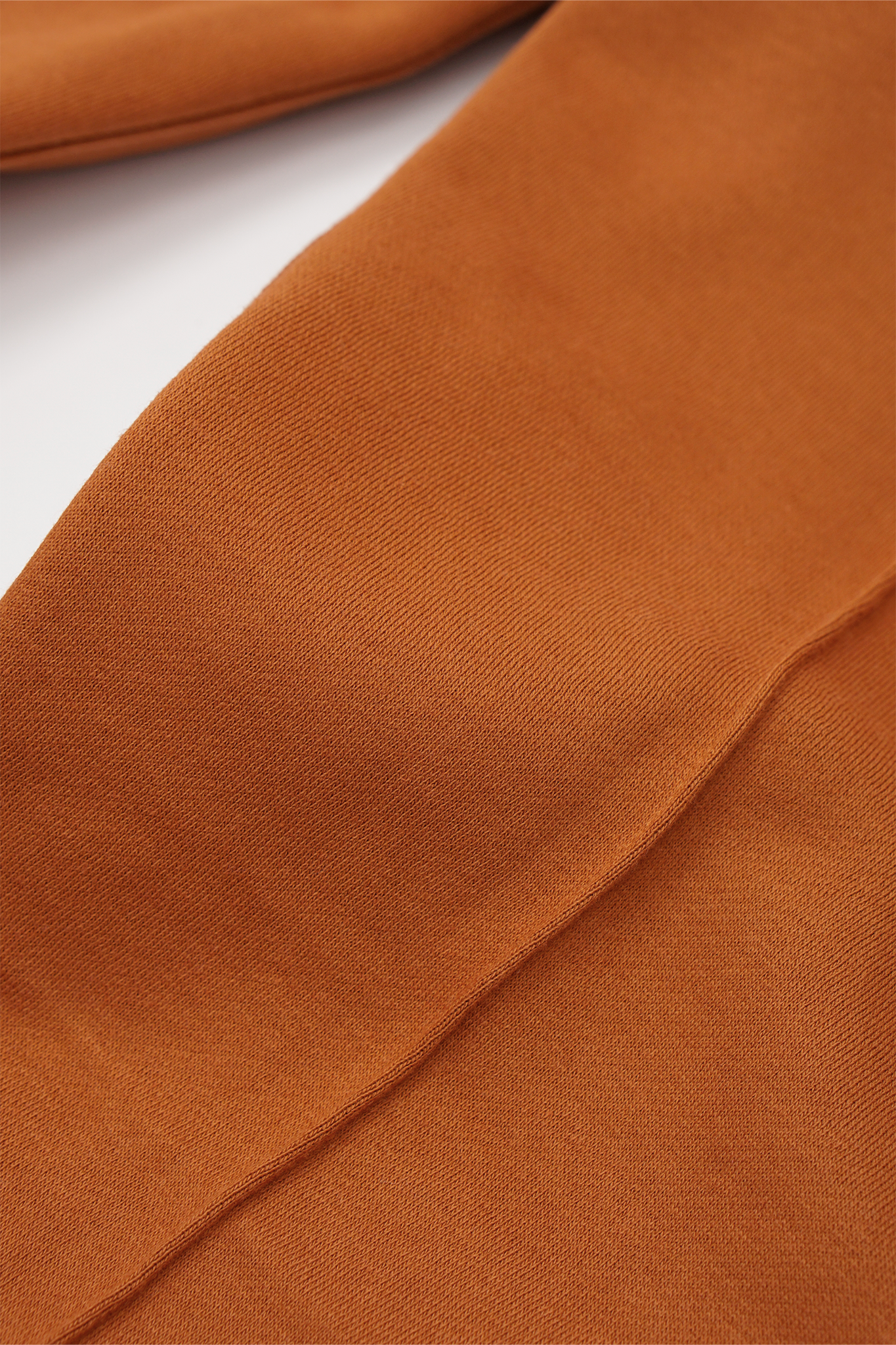 PLEATED WIDE LOUNGE PANTS IN TANGERINE
