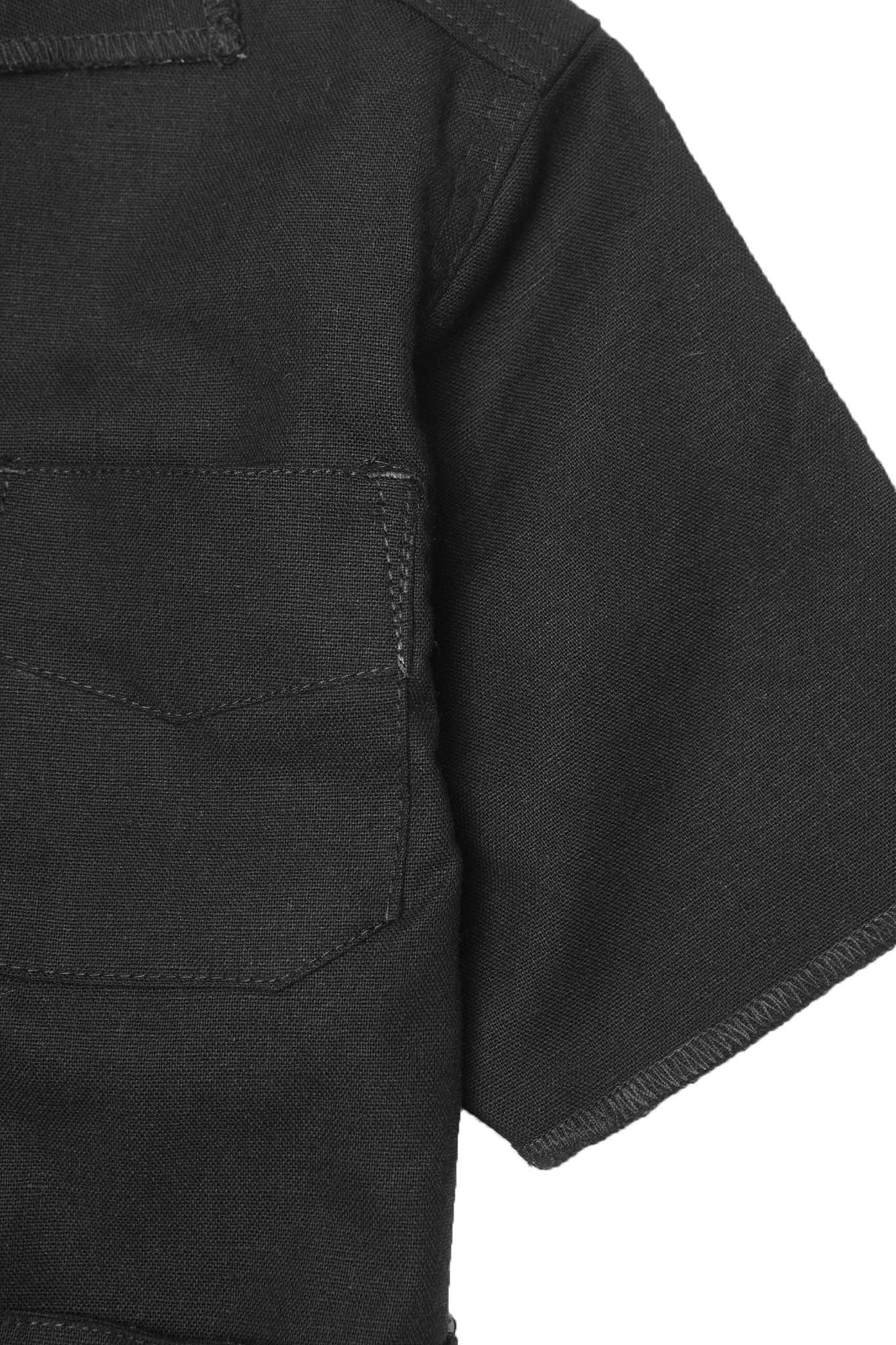 LITTLE HUMAN™ 4 POCKET CUBAN SHIRT IN ANTHRACITE