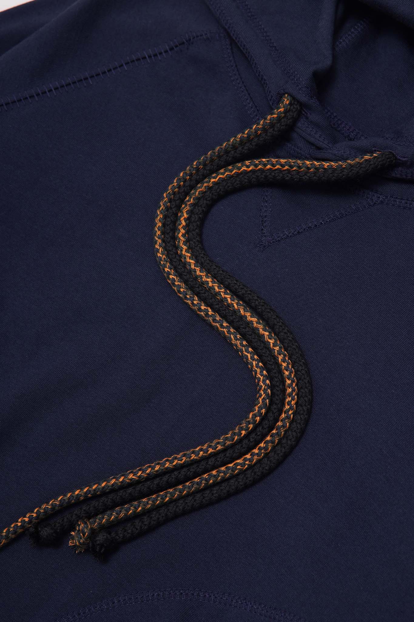 FLOW HOODIE IN NAVY