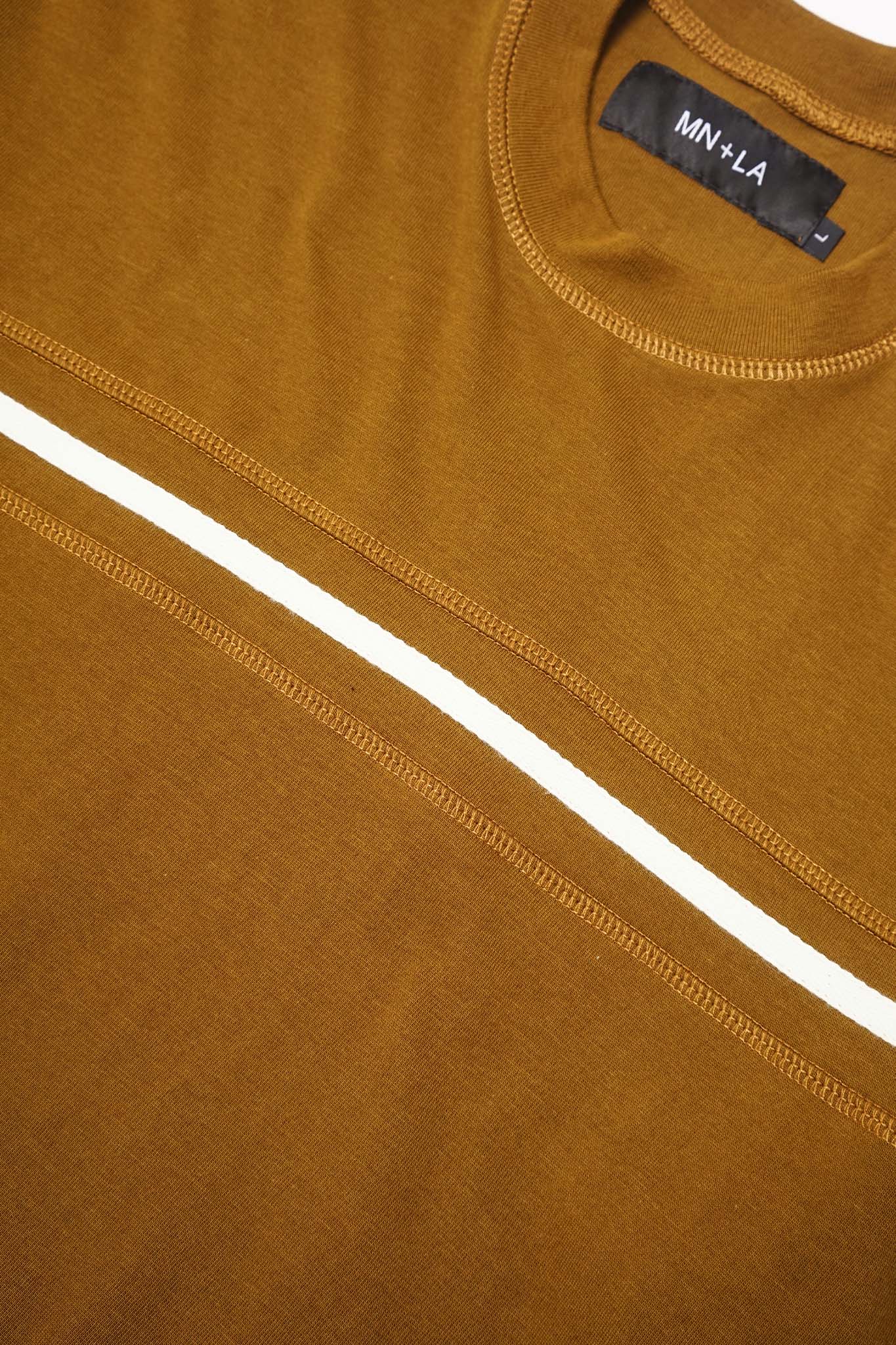 TRACK TEE IN RUST