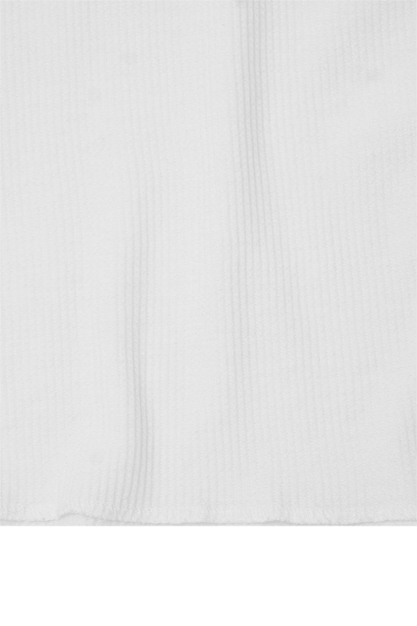 MILITIA LONGSLEEVE WAFFLE TEE V3 IN WHITE