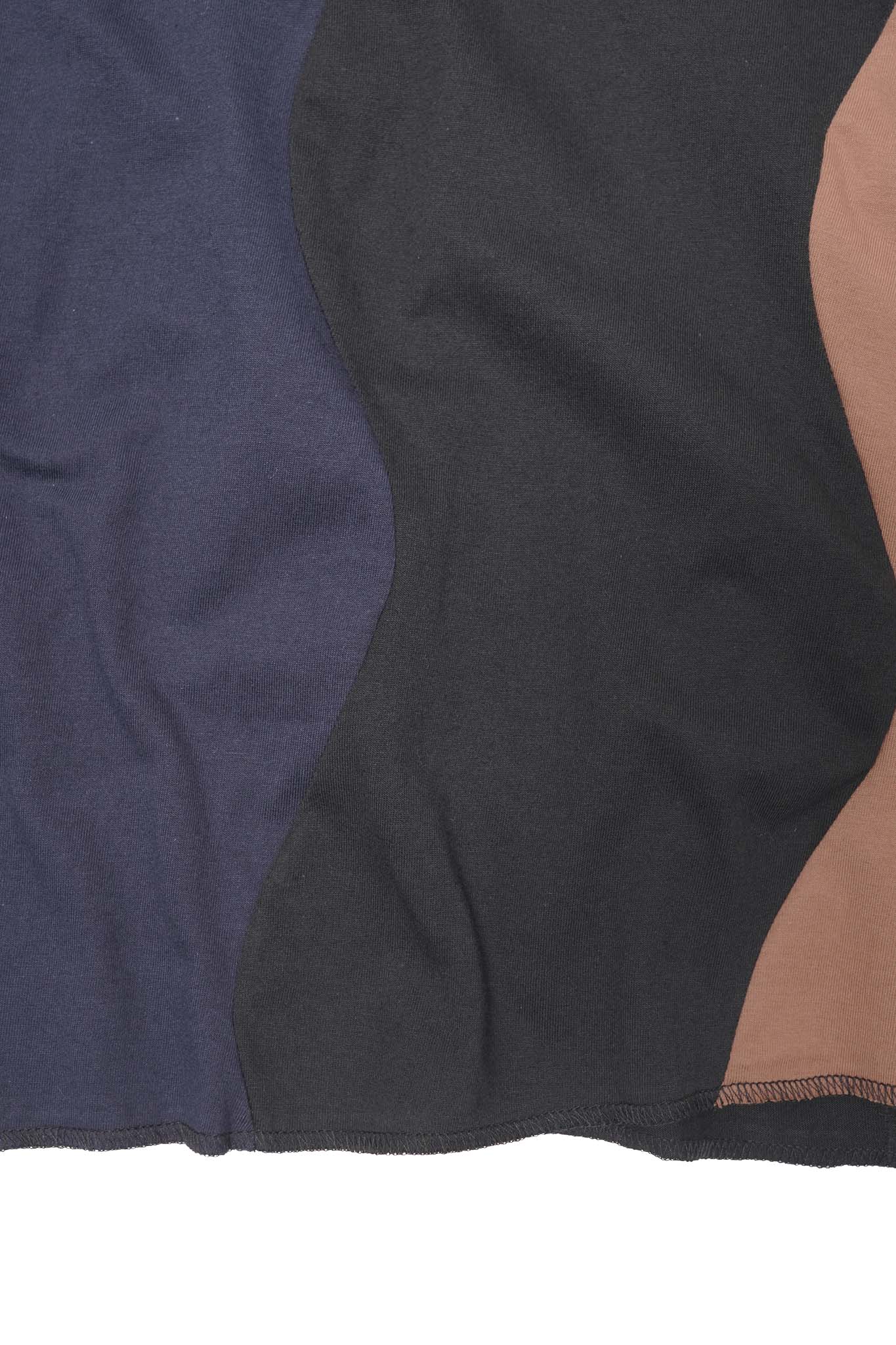 SWERVE CUTOFF SWEATSHIRT IN DEEP SEA