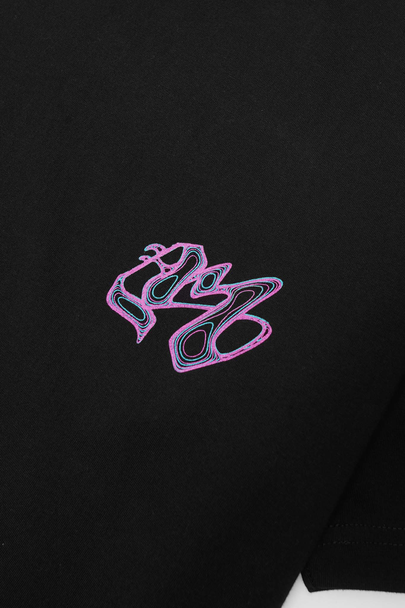 M'$ RIFT BOX TEE IN BRAIN WAVES