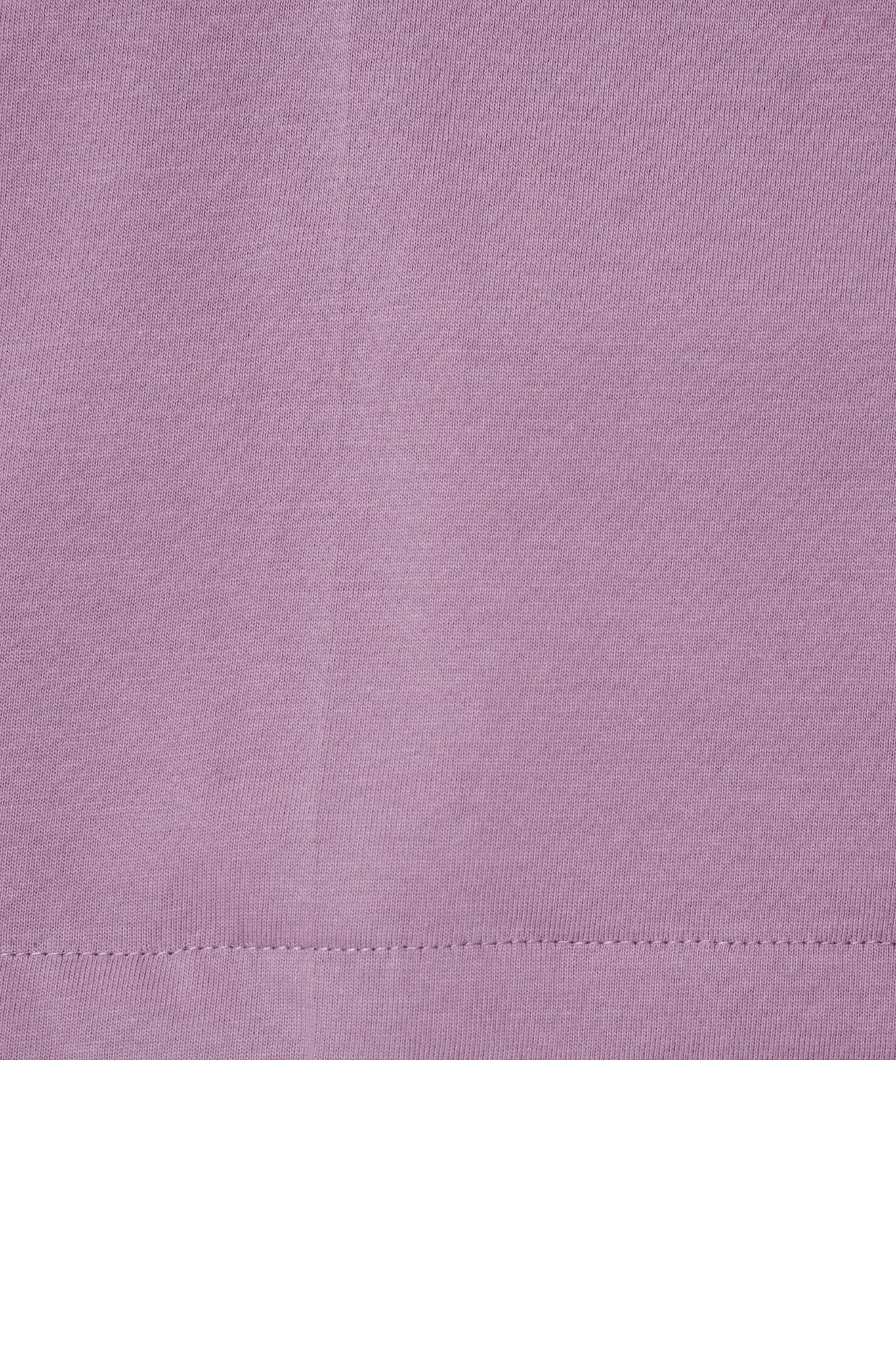 M+ QUARTER ZIP L/S TEE V2 IN LAVENDER
