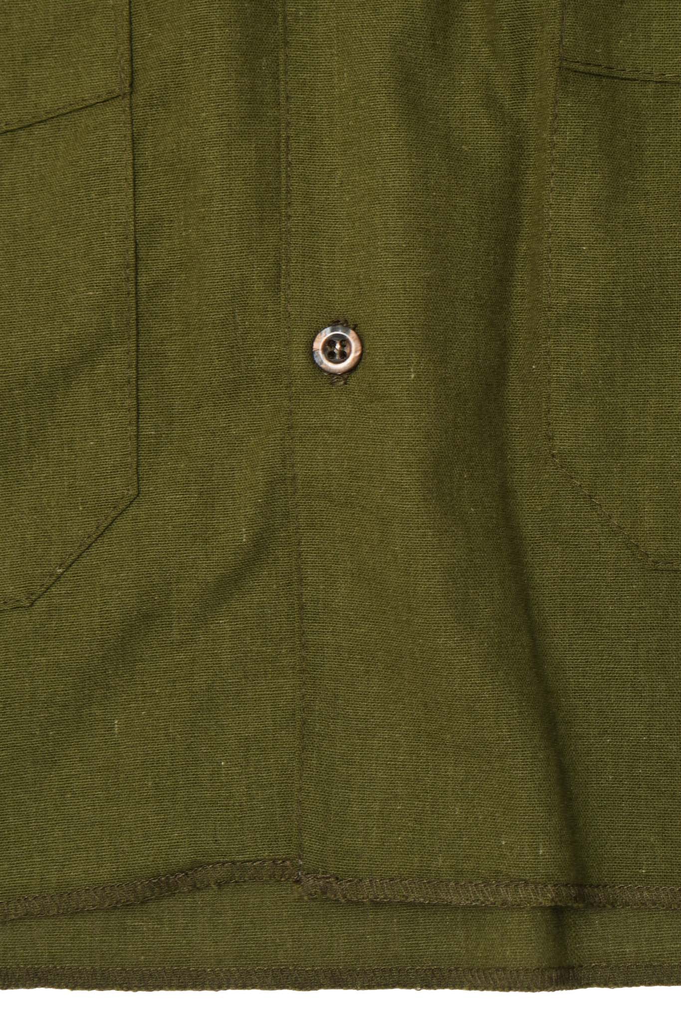 4 POCKET CUBAN SHIRT IN NEEM GREEN