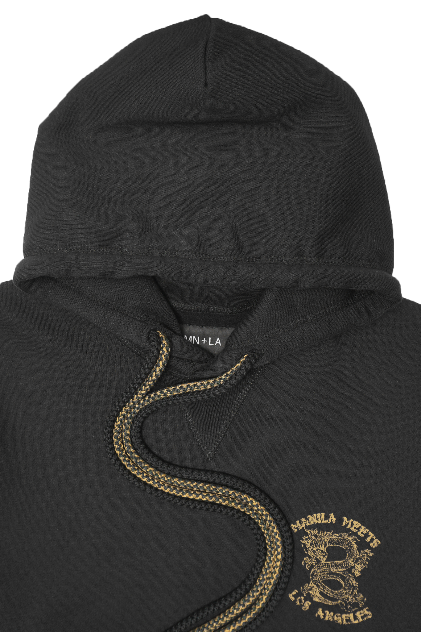 NAUGHTY N' NICE "DRAGON'S LUCK" HOODIE IN GOLDEN DRAGON