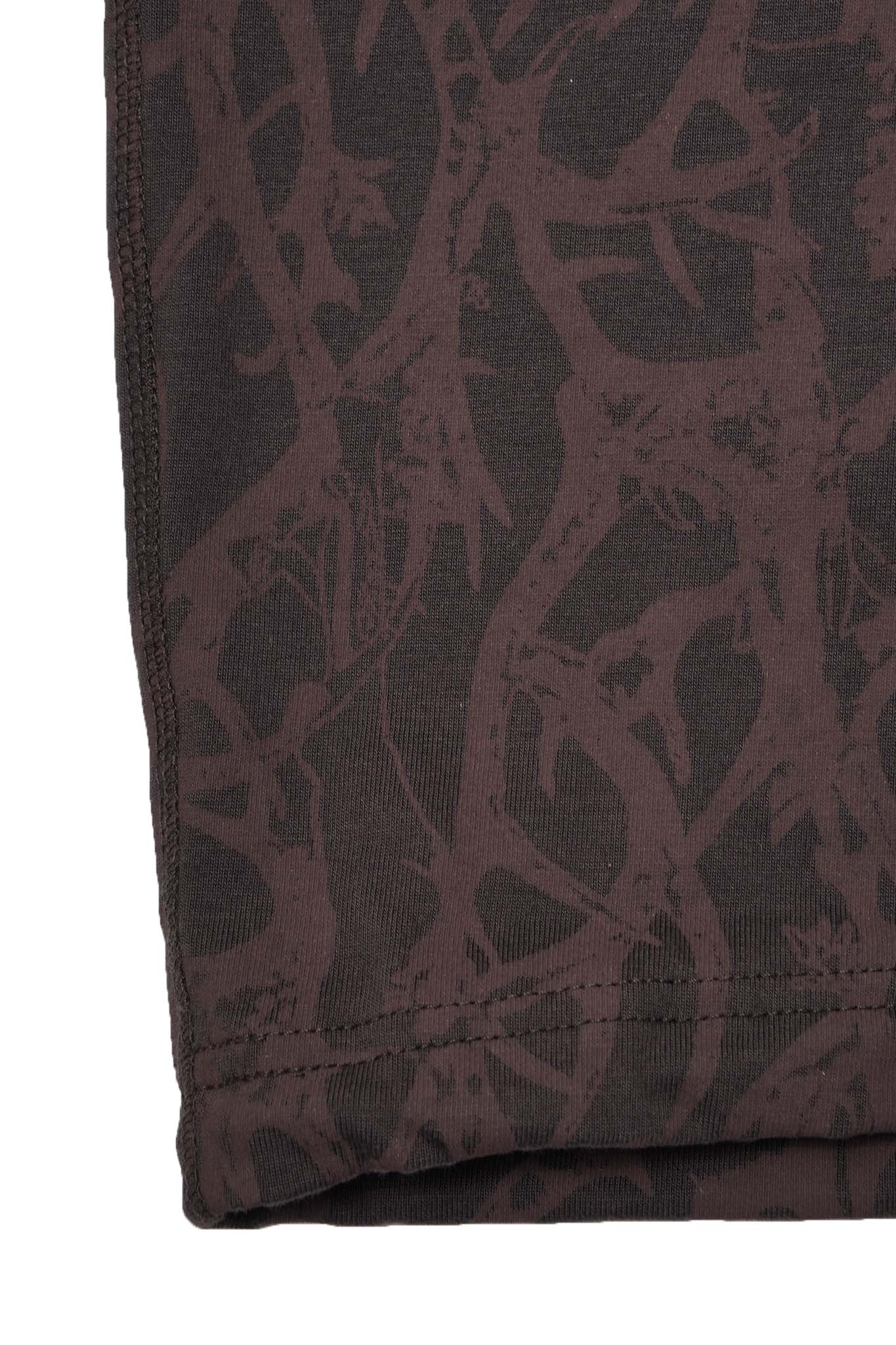 "VINES AND THORNS" OVERPOCKET PHAT PANTS IN CHARCOAL GREY