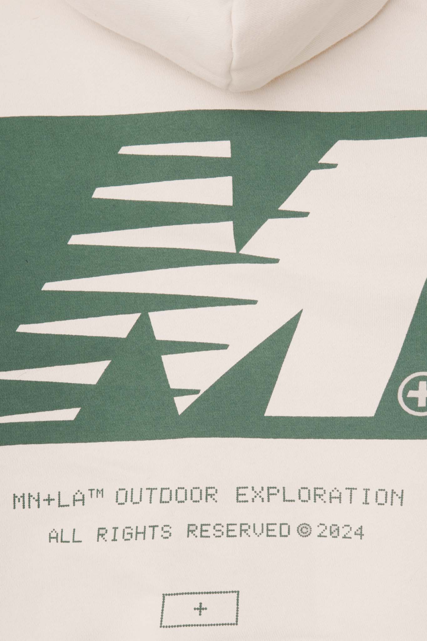 "OUTDOOR EXPLORATION" HOODIE IN OAT