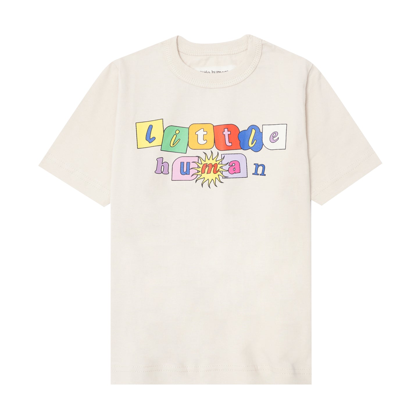 "SUN IS OUT" LITTLE HUMAN™ TEE IN OAT