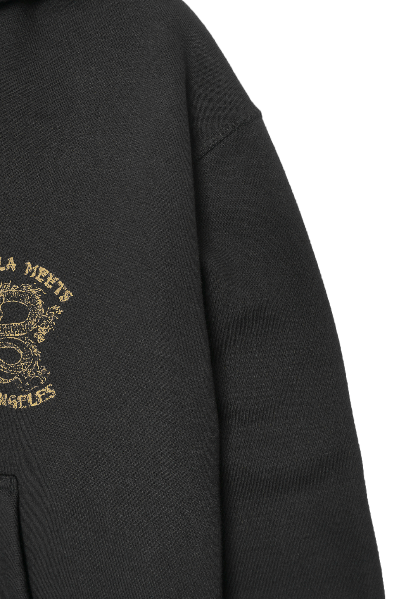NAUGHTY N' NICE "DRAGON'S LUCK" HOODIE IN GOLDEN DRAGON