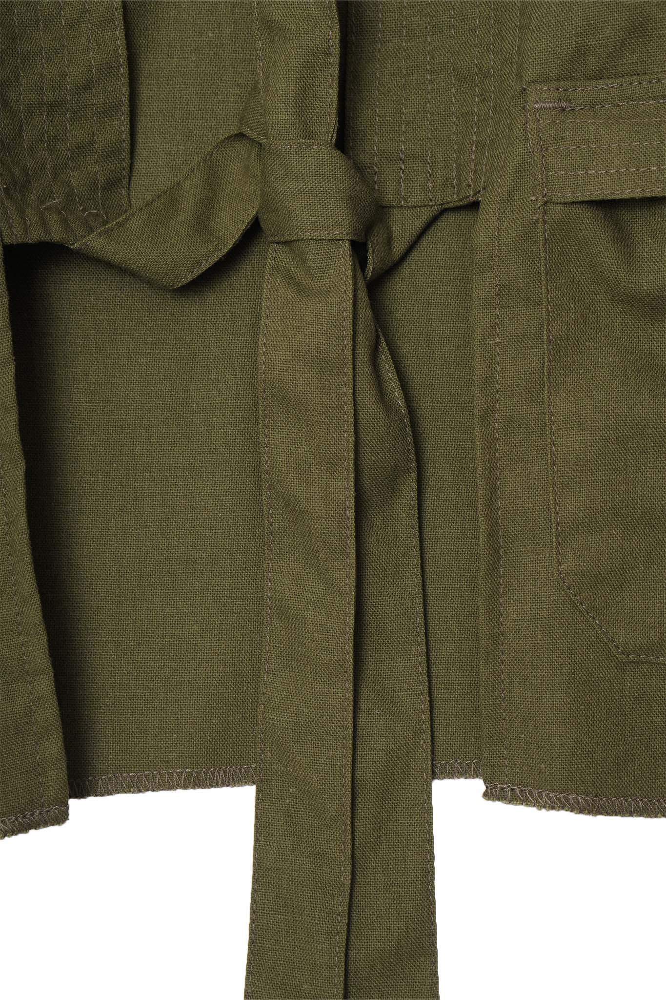 LITTLE HUMAN™ S/S DRAPE IN OLIVE