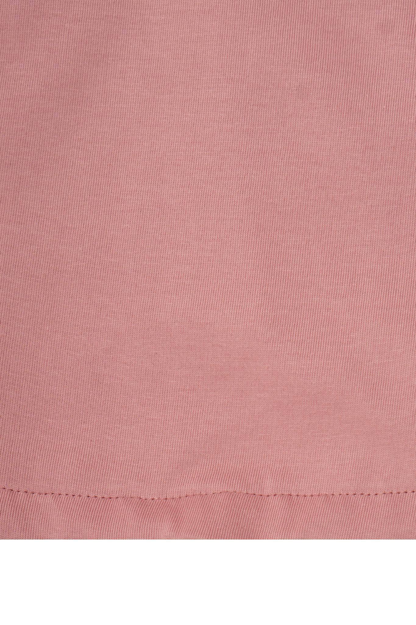 M+ QUARTER ZIP L/S TEE V2 IN ROSE QUARTZ