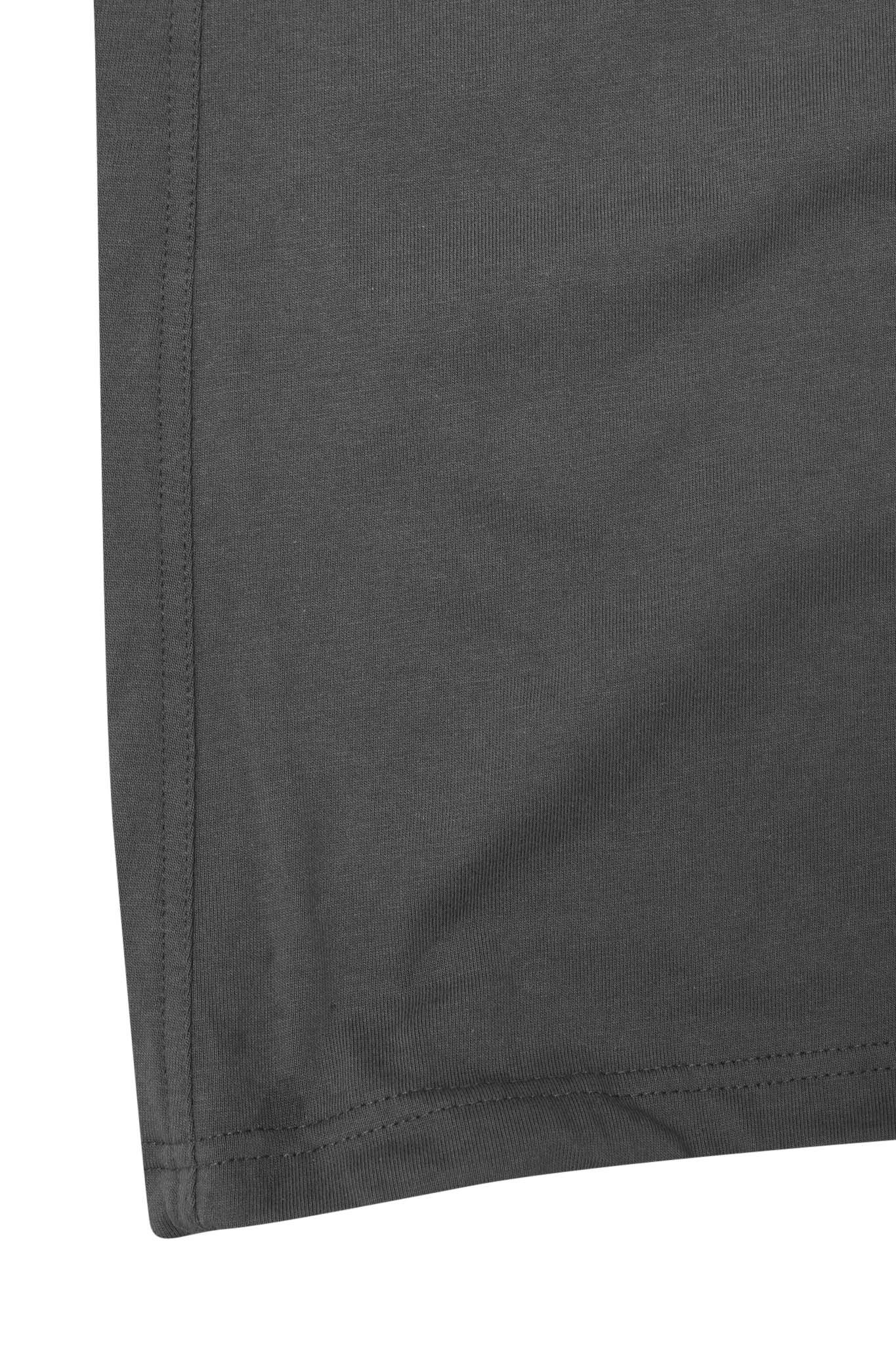 "TWIN M'$" BOOTCUT PANTS IN CHARCOAL GREY