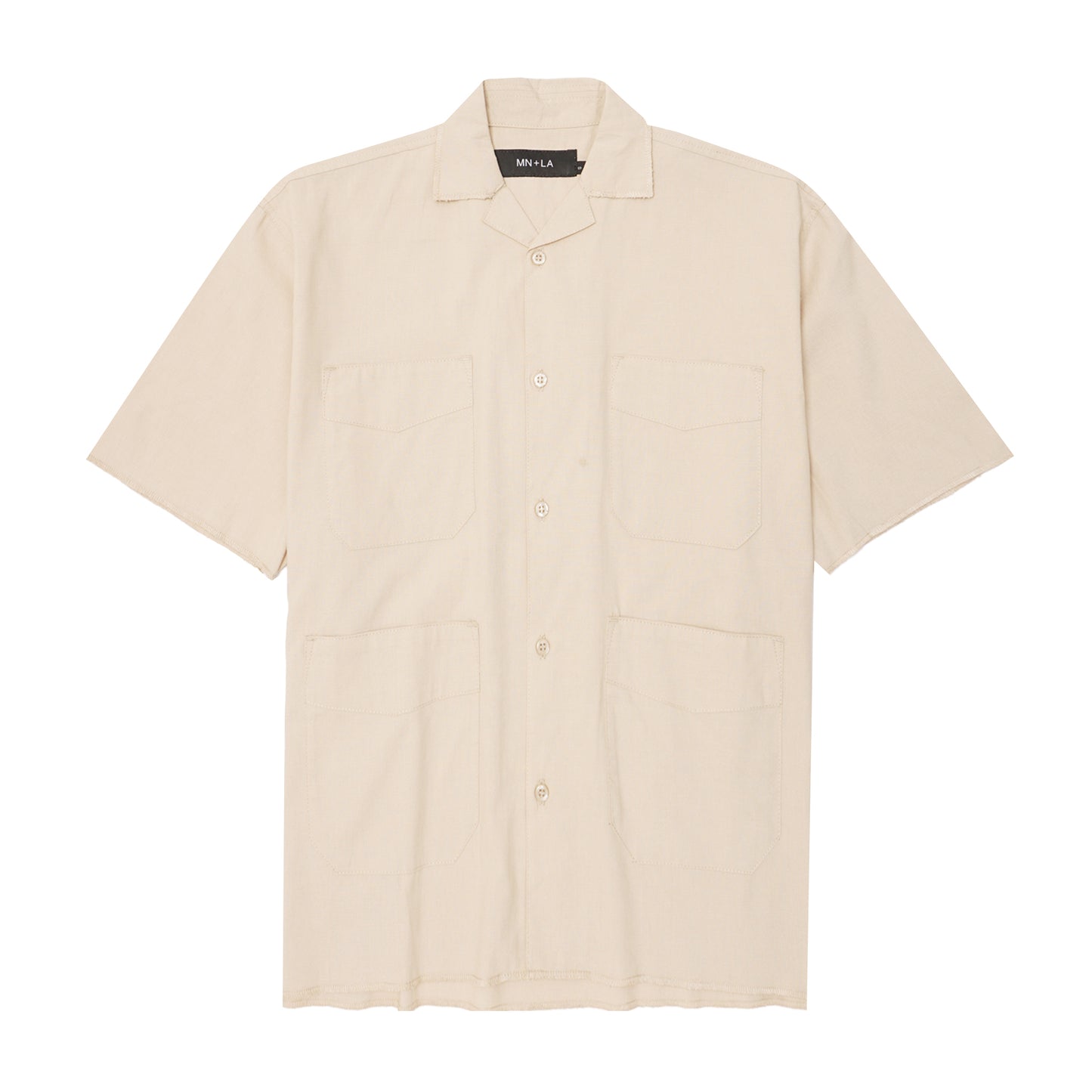 4 POCKET CUBAN SHIRT IN FOSSIL
