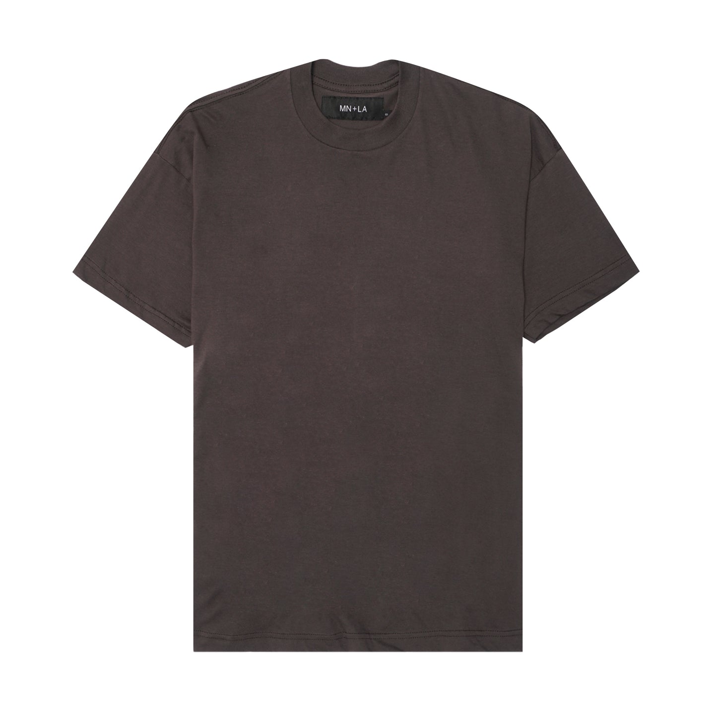 BOX LITE TEE IN CHARCOAL GREY