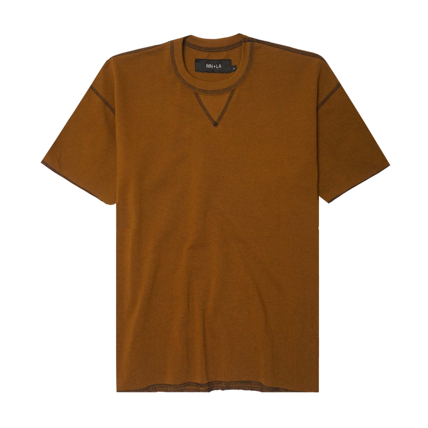 WAFFLE EXO™ MILITIA BOX TEE IN RUST