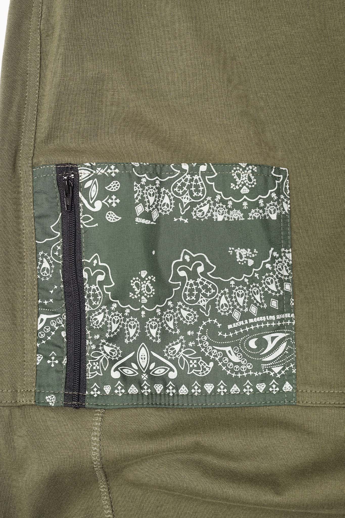 NEEDLEWORK PANTS IN FERN