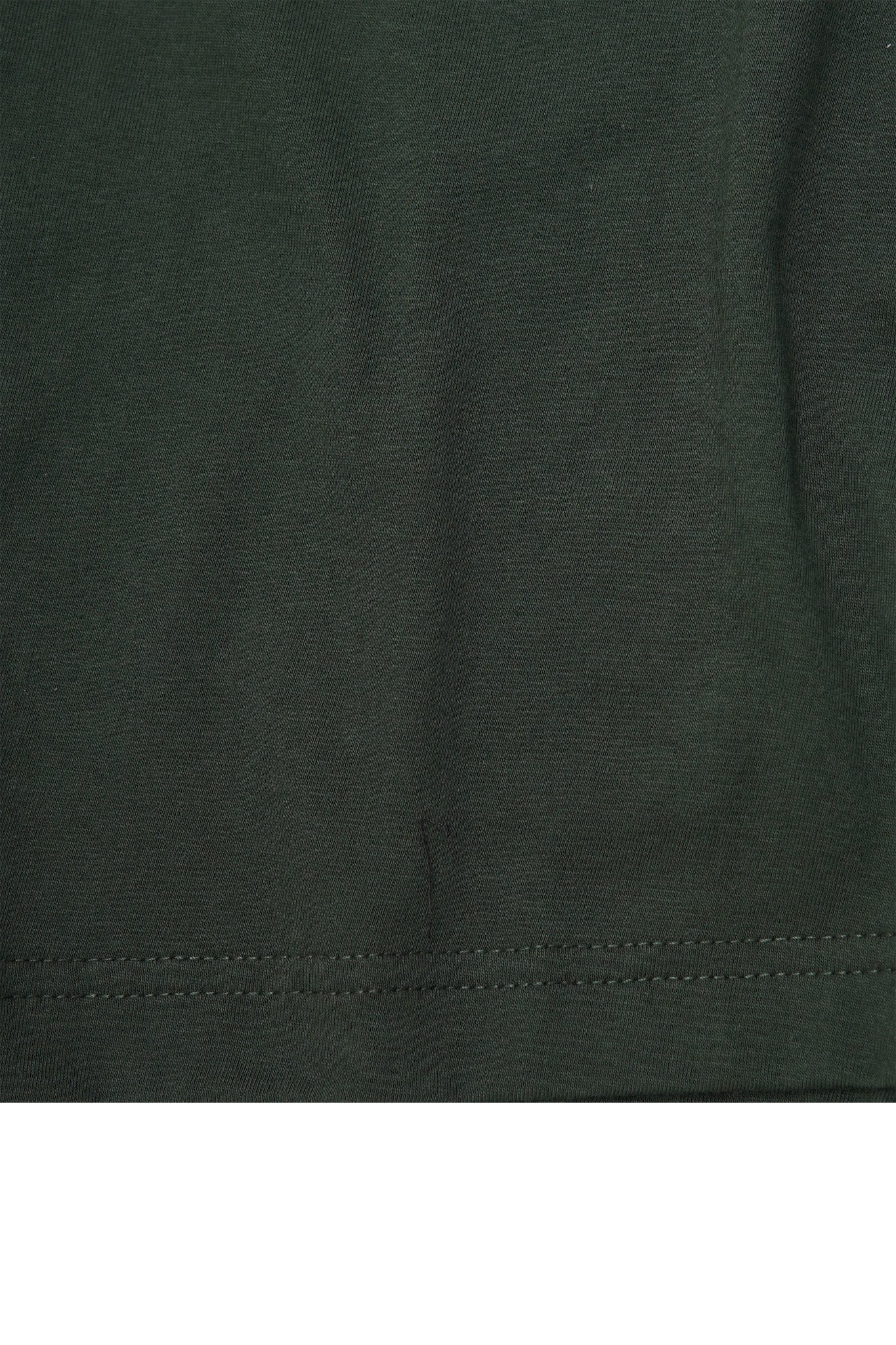"OUTDOOR EXPLORATION" MULTI LOGO TEE IN HUNTER GREEN