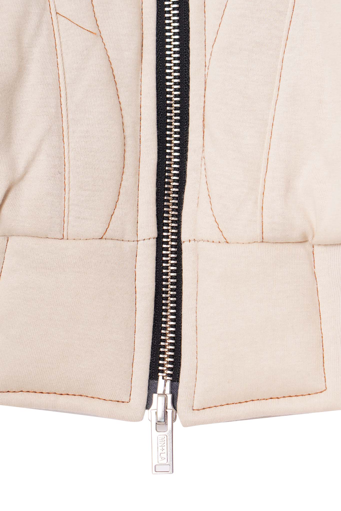 "FLOW" BOMBER JACKET IN CLOUD