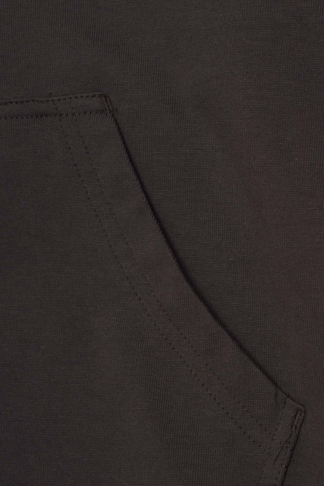 "TWIN M'$" HOODIE IN CHARCOAL GREY