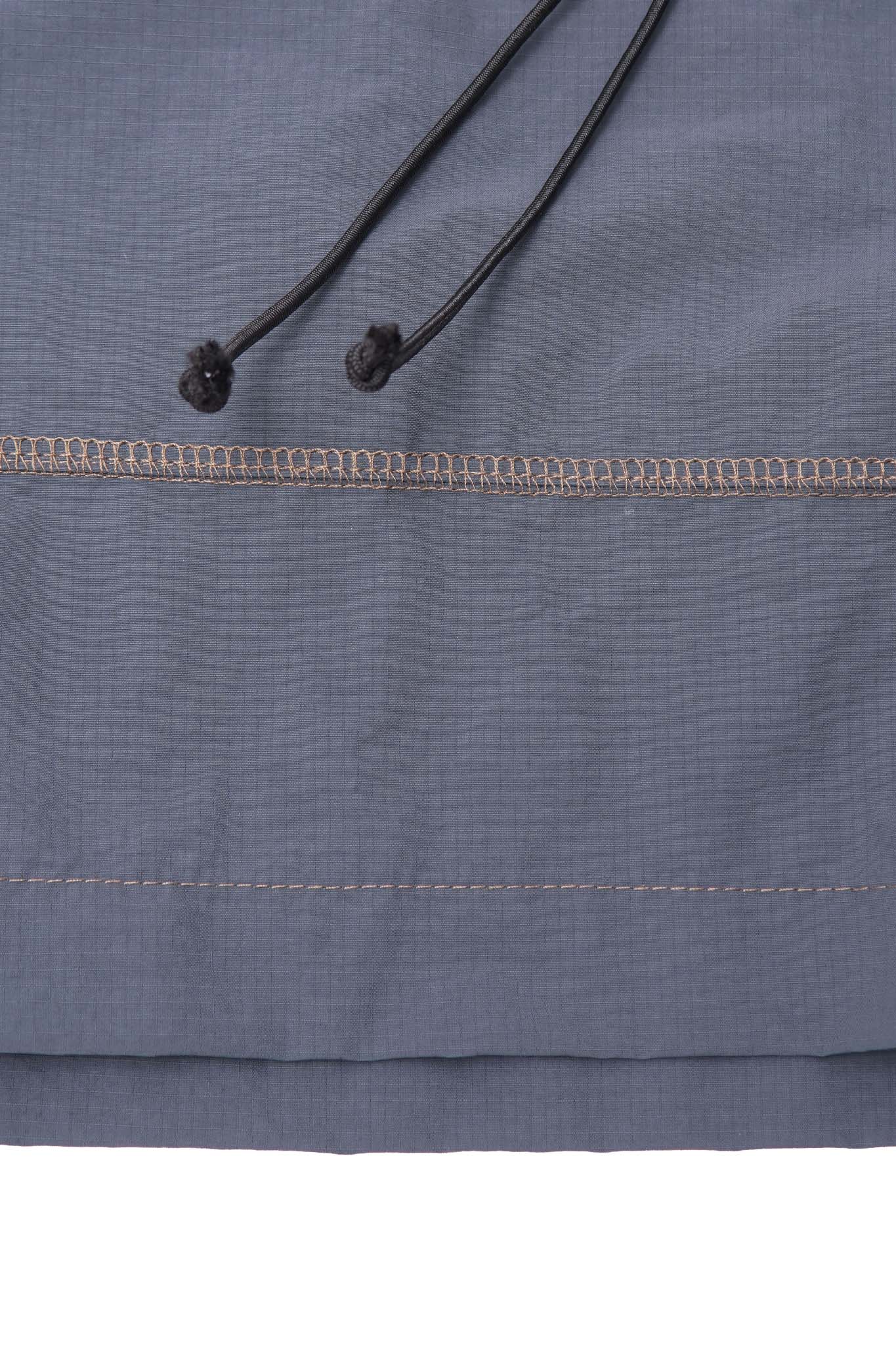 "RIDGE" ANORAK JACKET IN SLATE