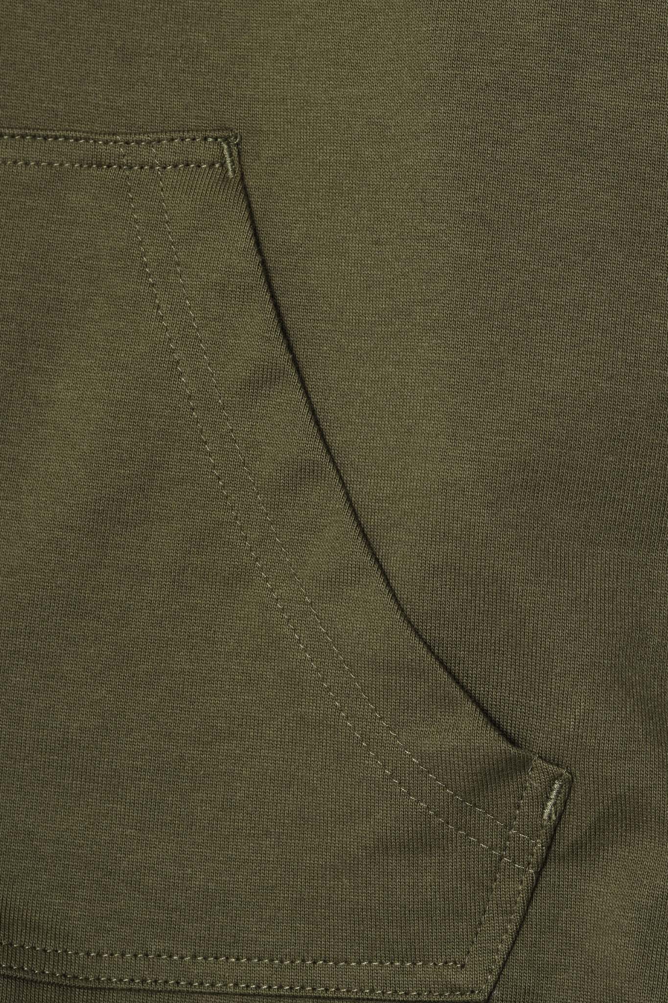 CUTOFF HOODIE V2 IN OLIVE