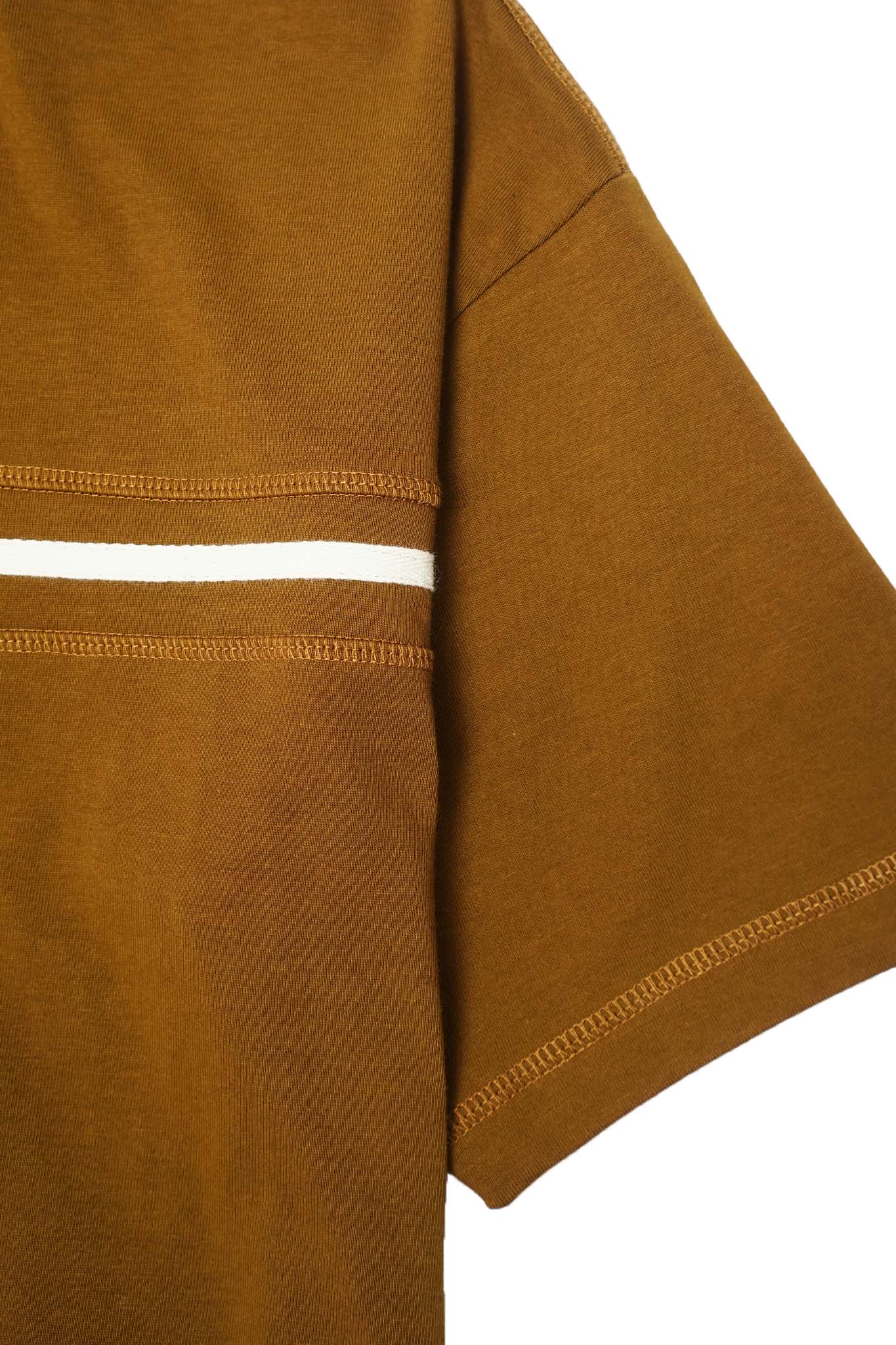 TRACK TEE IN RUST
