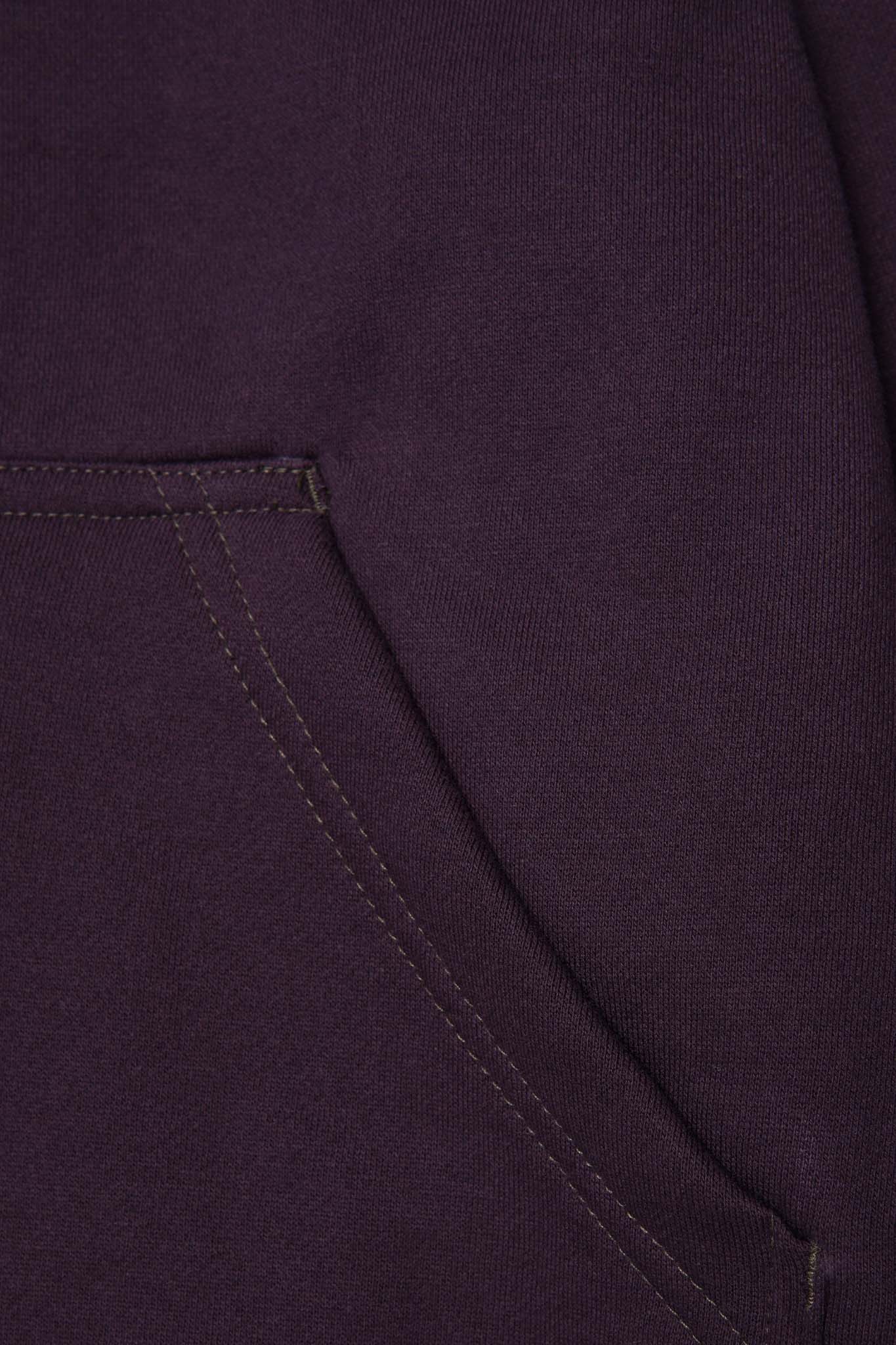 EXO™ CUTOFF HOODIE IN SHADOW PURPLE/OLIVE