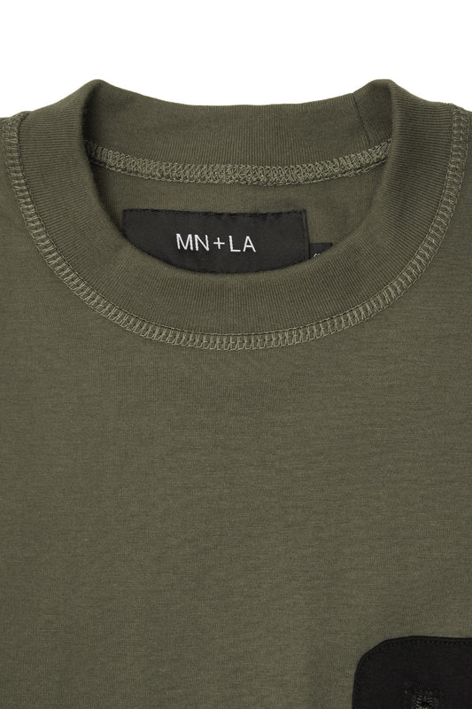 VECTOR POCKET TEE IN OLIVE