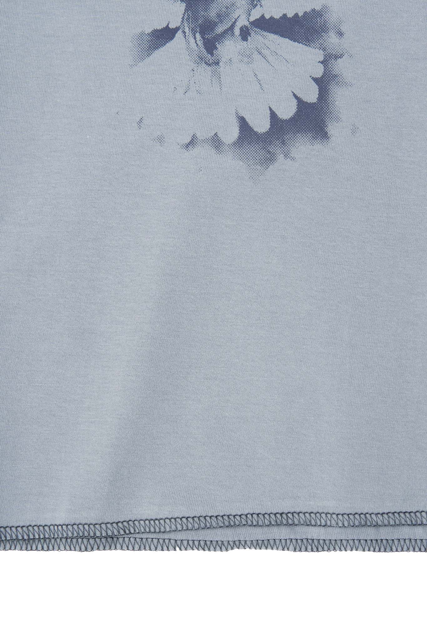 "CROWN OF THORNS" TEE IN GLACIER