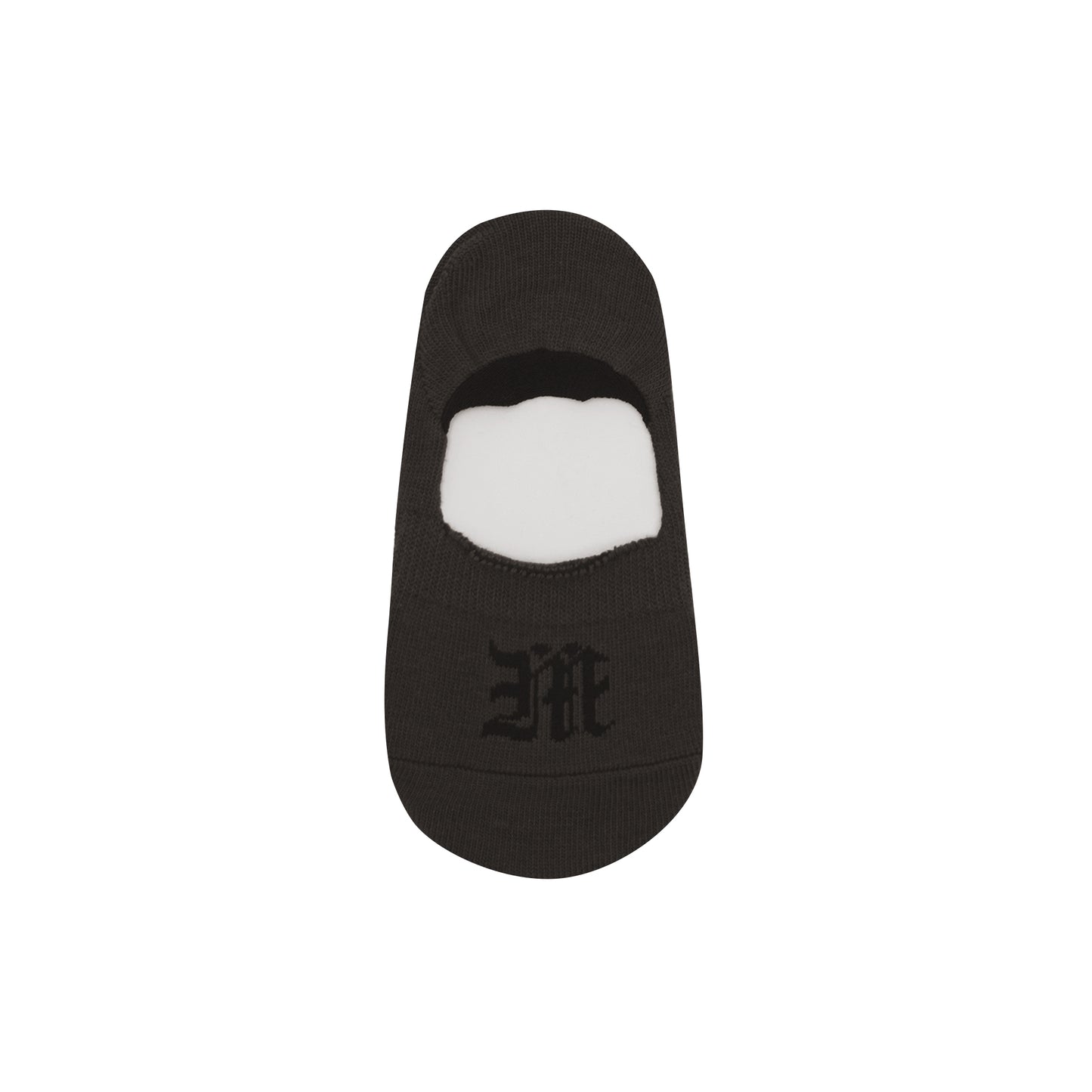 "M'$" LOW SOCK IN CHARCOAL GREY