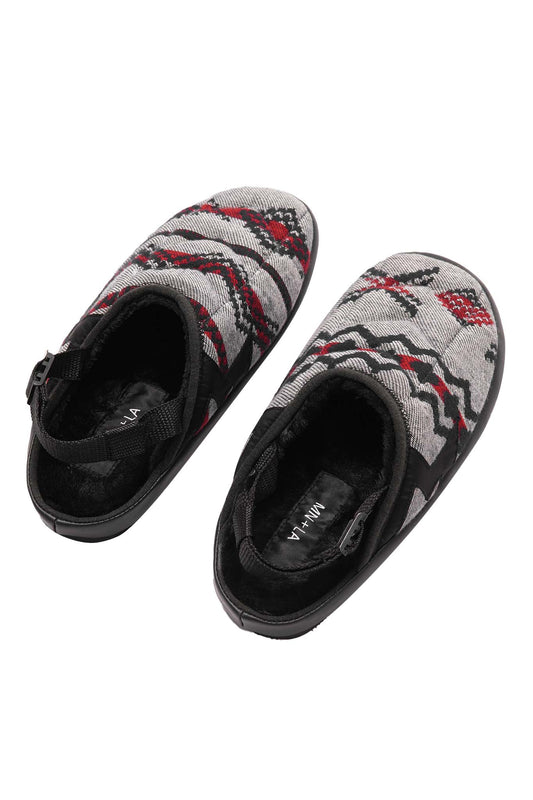 SHINOBI CLOGS V2 IN HEATHER AZTEC