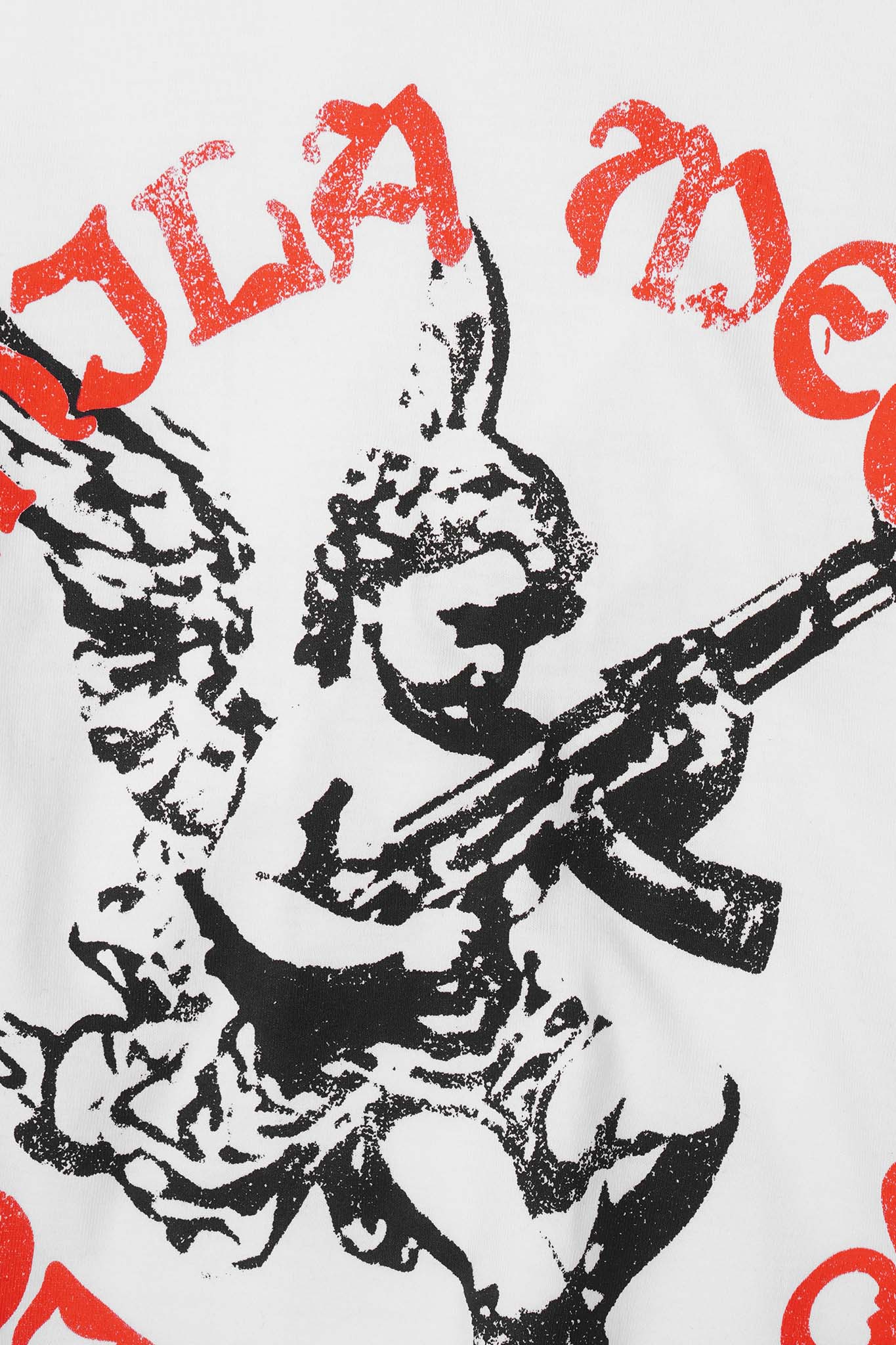 "WAR ANGEL" TEE IN WHITE