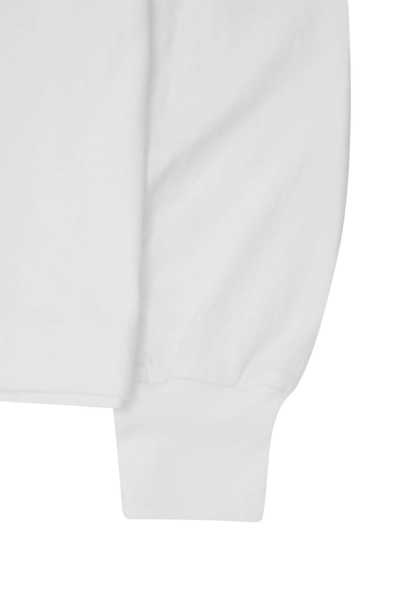 "SUN IS OUT" LITTLE HUMAN™ LONGSLEEVE TEE IN WHITE