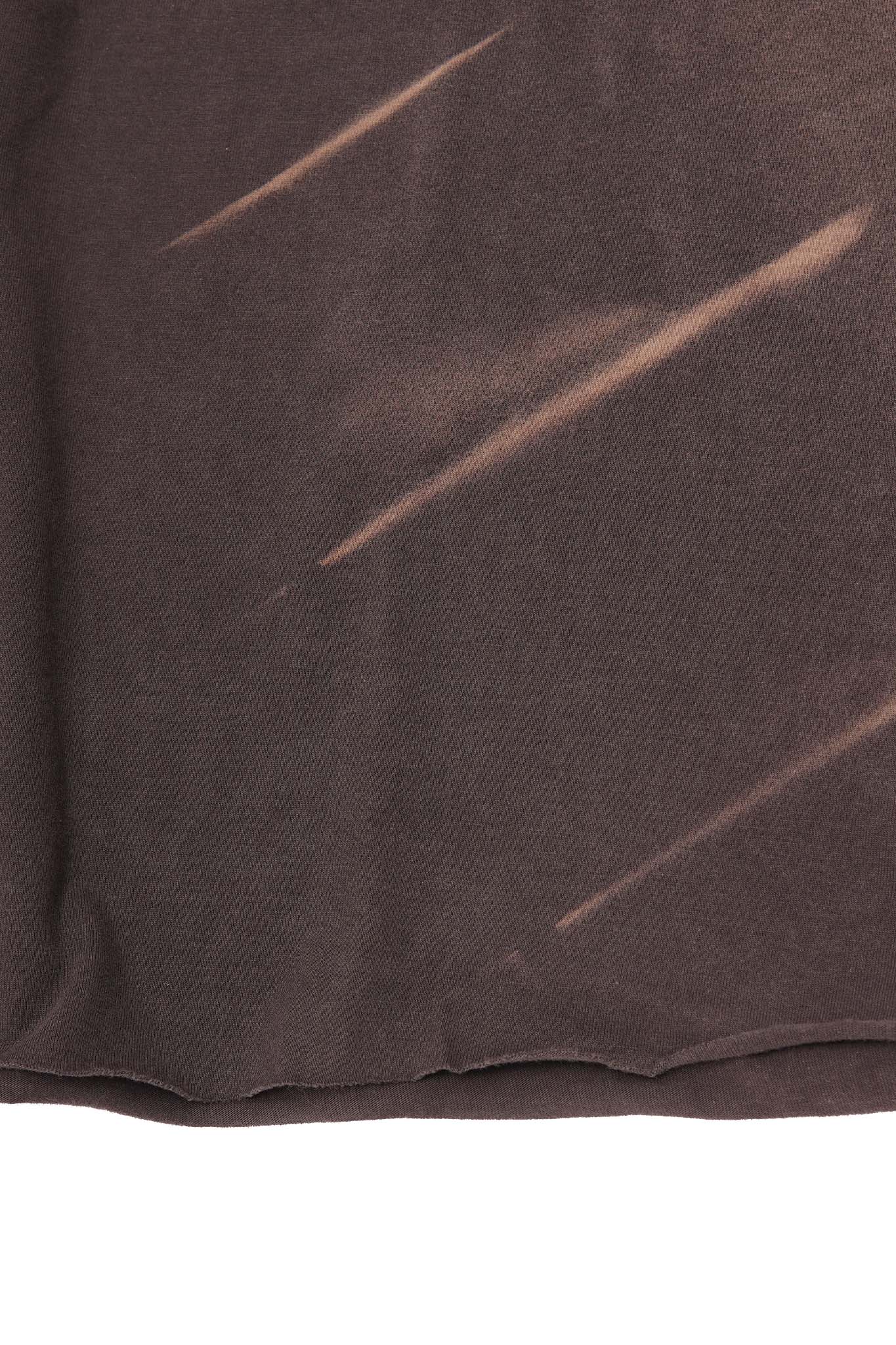 CHOP CHOP TEE IN BLACK SAND