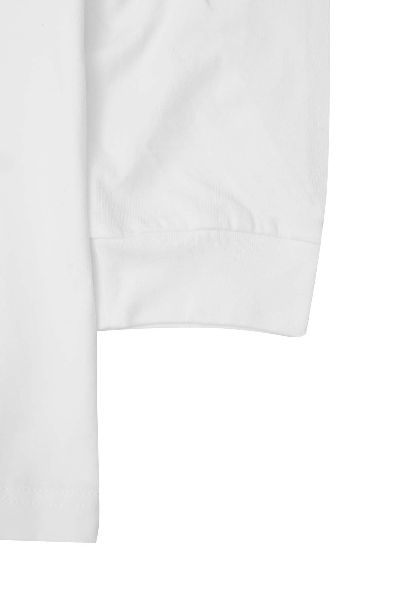 LONGSLEEVE TEE IN WHITE