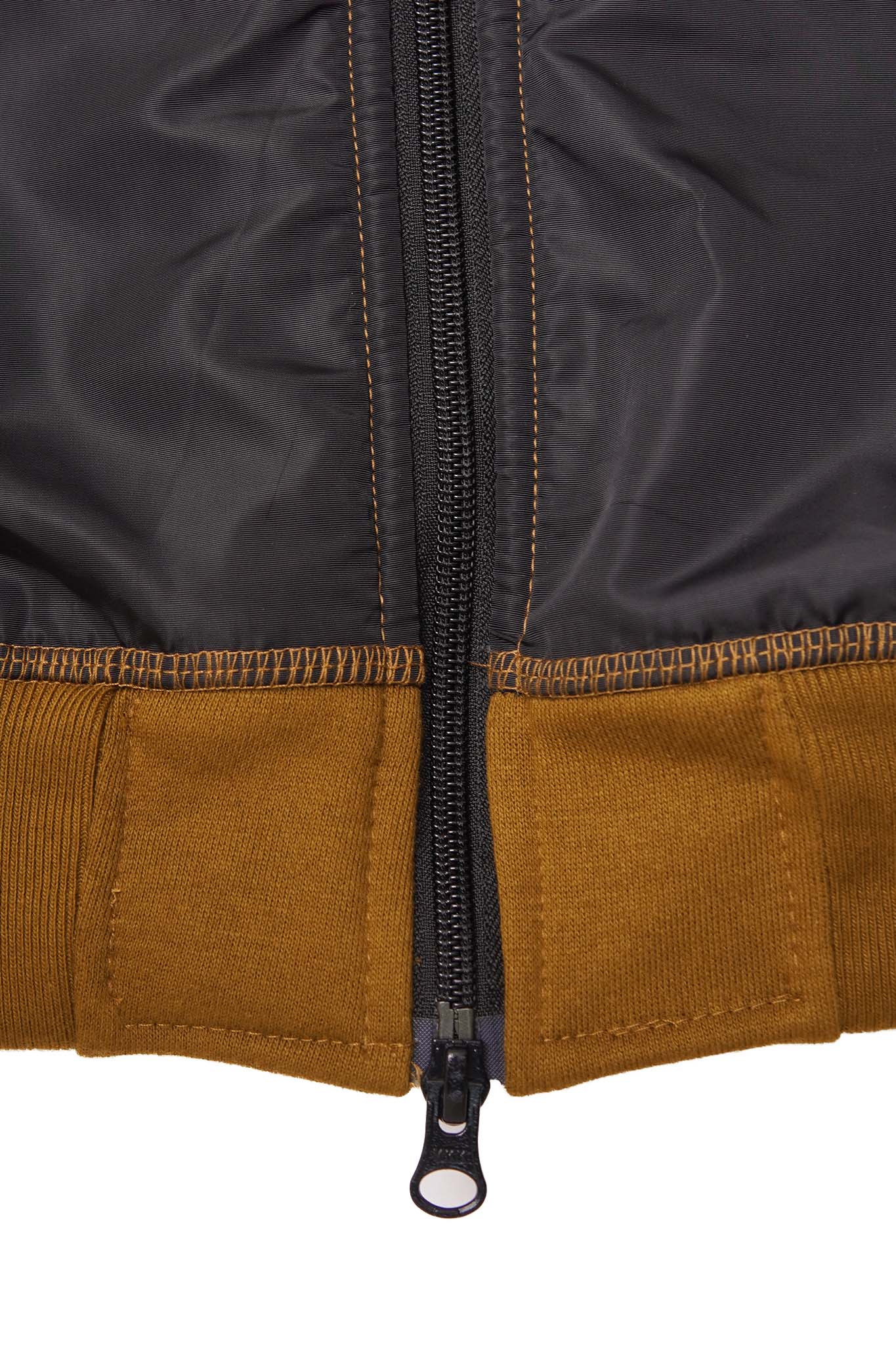 SHINOBI ZIP HOODIE IN RUST
