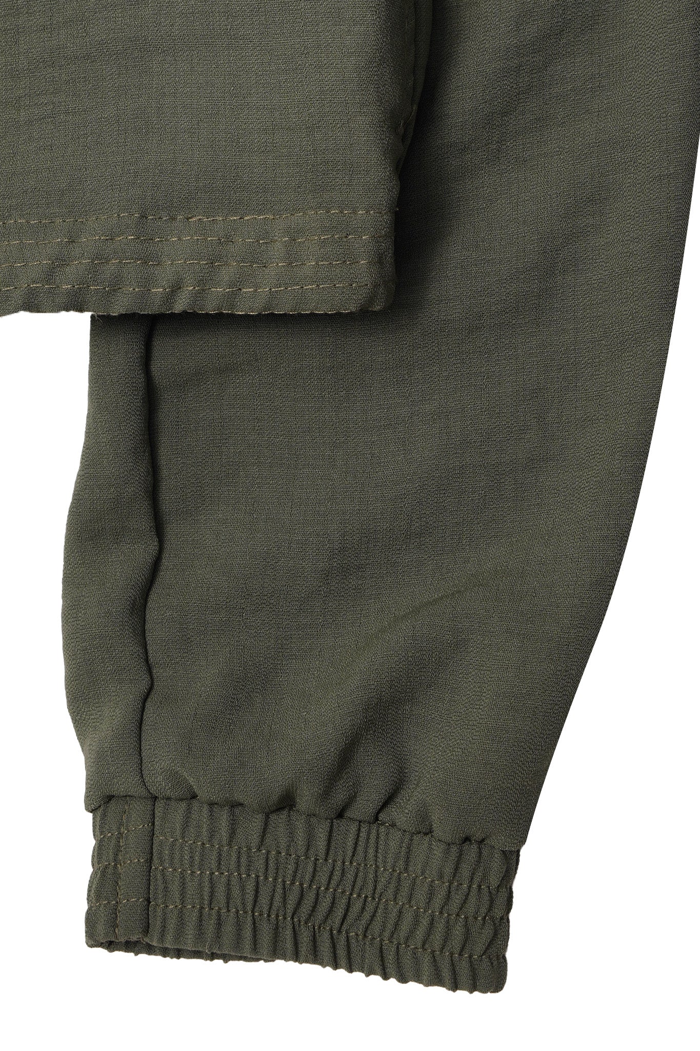 LINEN QUARTER ZIP L/S TEE V2 IN MOSS