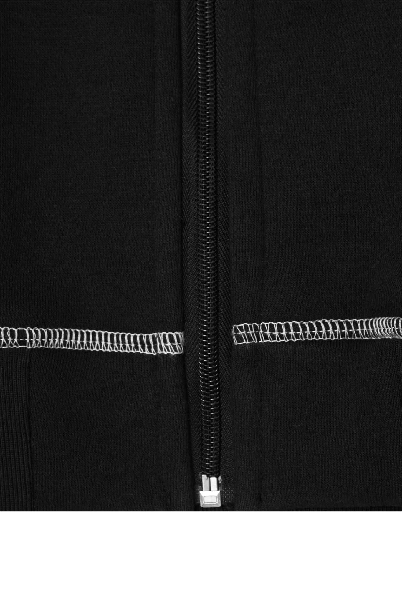 LITTLE HUMAN™ ZIP HOODIE IN ANTHRACITE