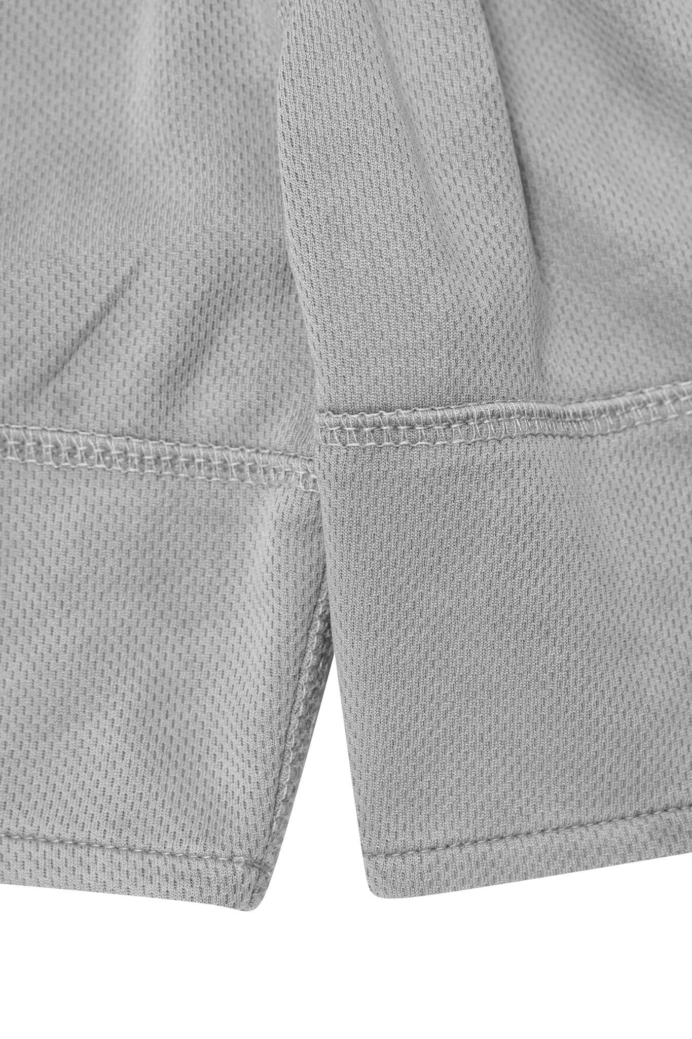 "COLLIDE" KNUCKLEHEAD MESH SHORTS V2 IN CEMENT