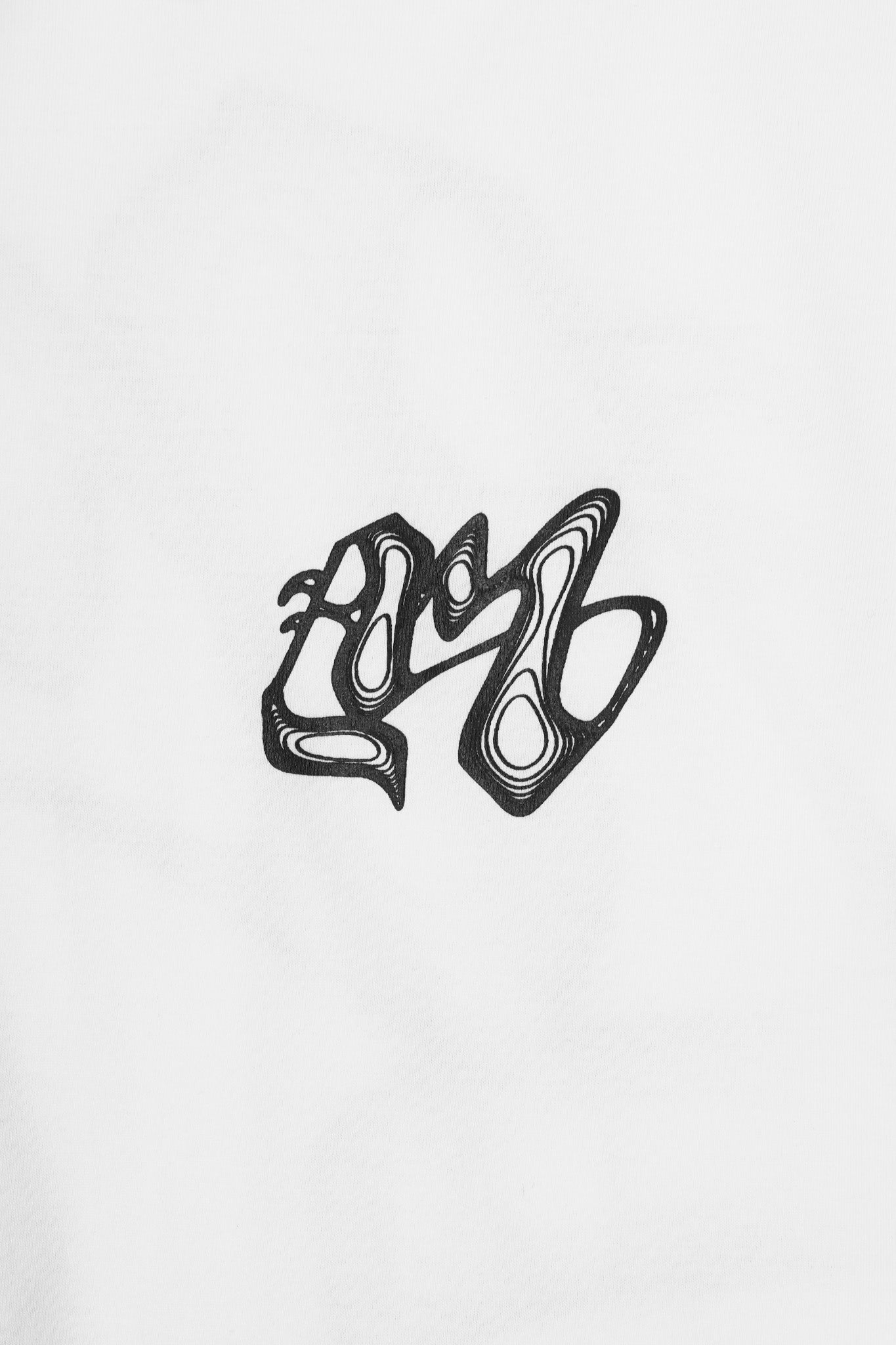 M'$ RIFT VAST TEE IN WHITE
