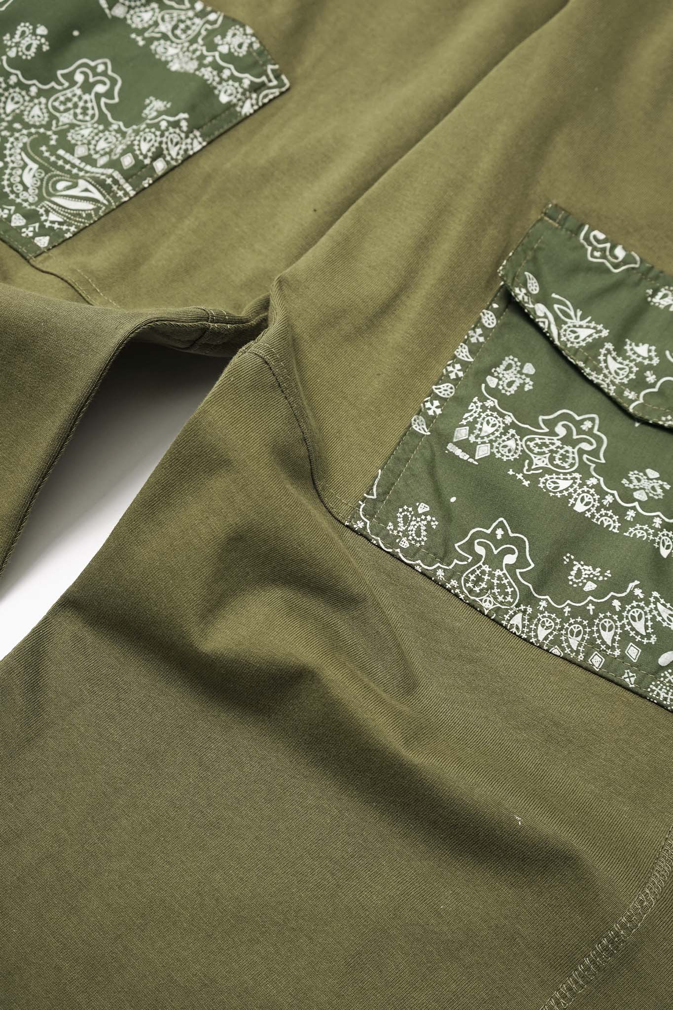 NEEDLEWORK PANTS IN FERN