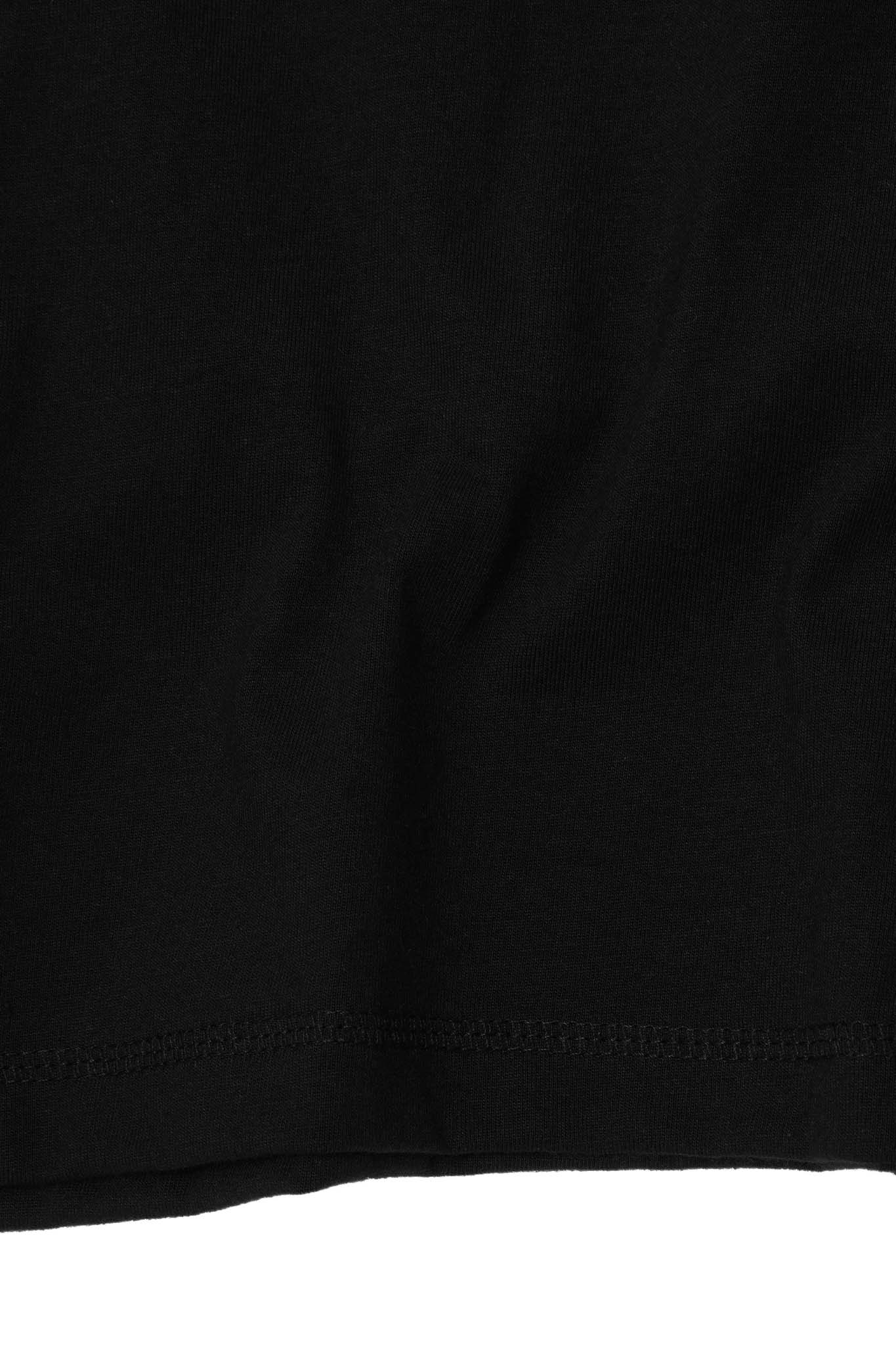 MN+LA™ SCRIPT LOGO TEE IN CAVIAR/CEMENT