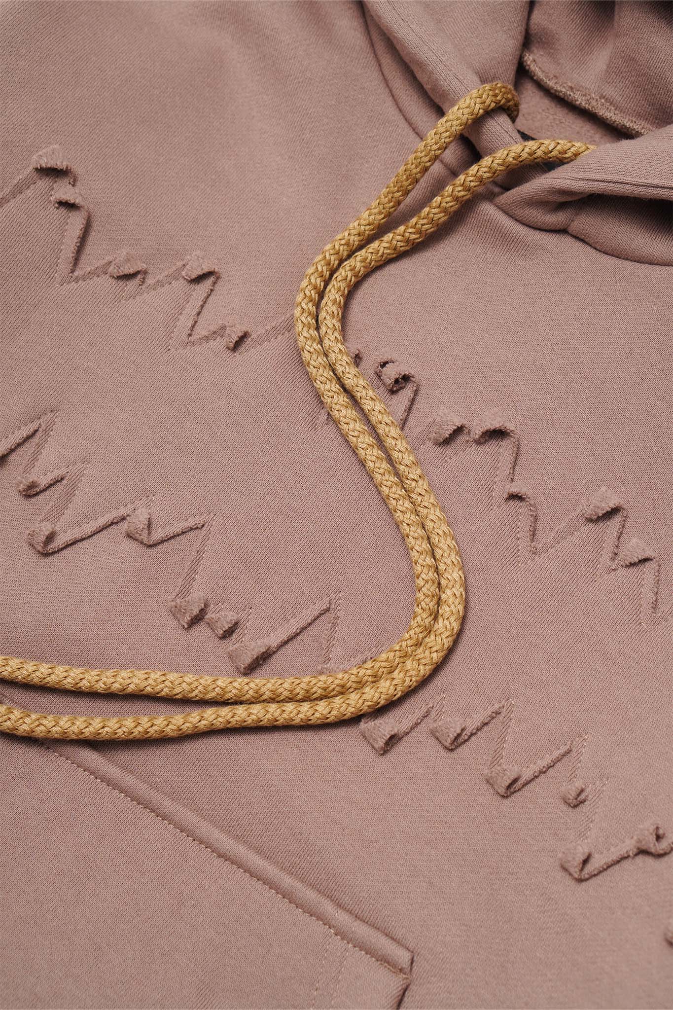 JURASSIC HOODIE IN TAN