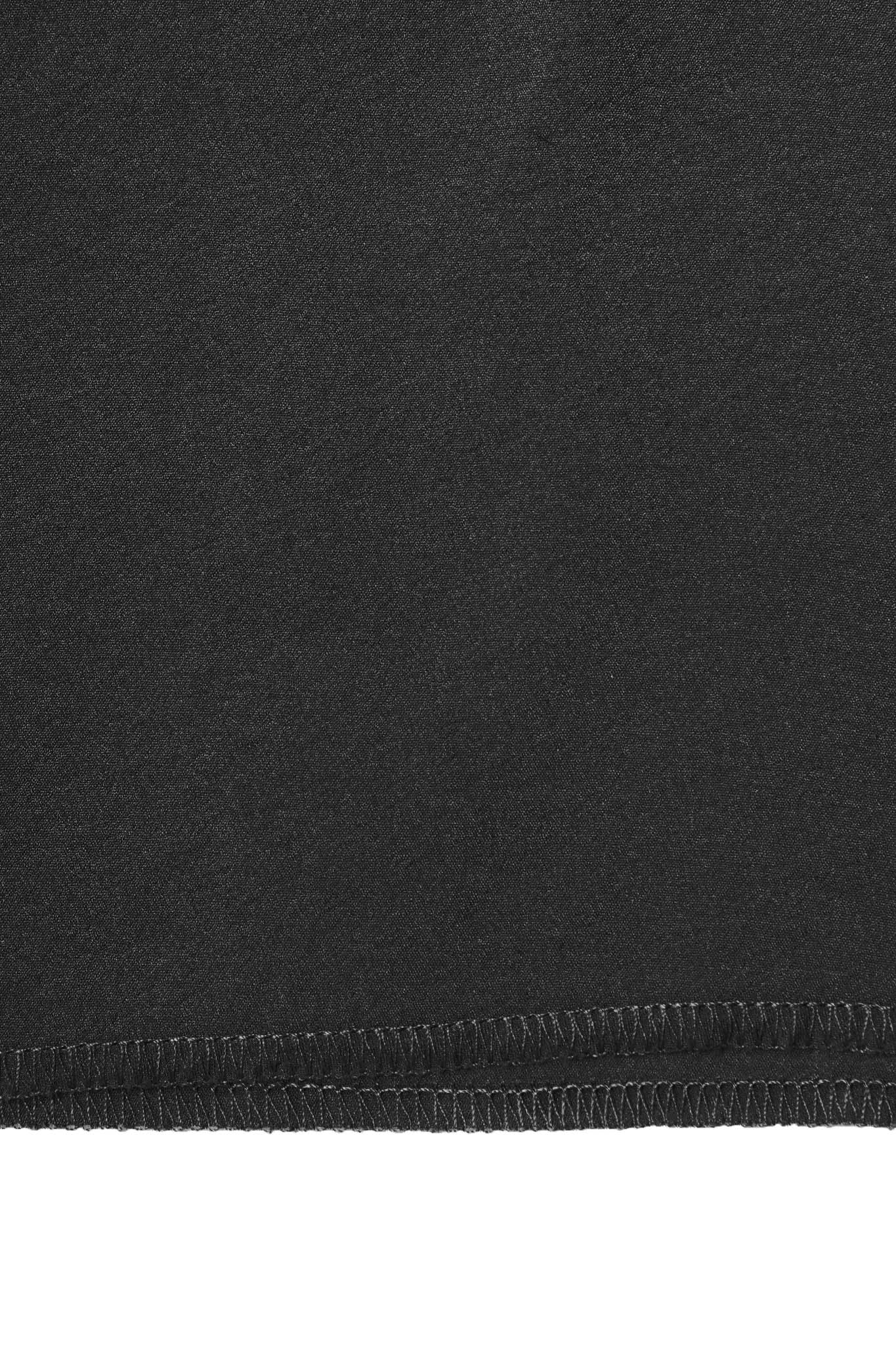 MANDARIN SHIRT IN NOIR