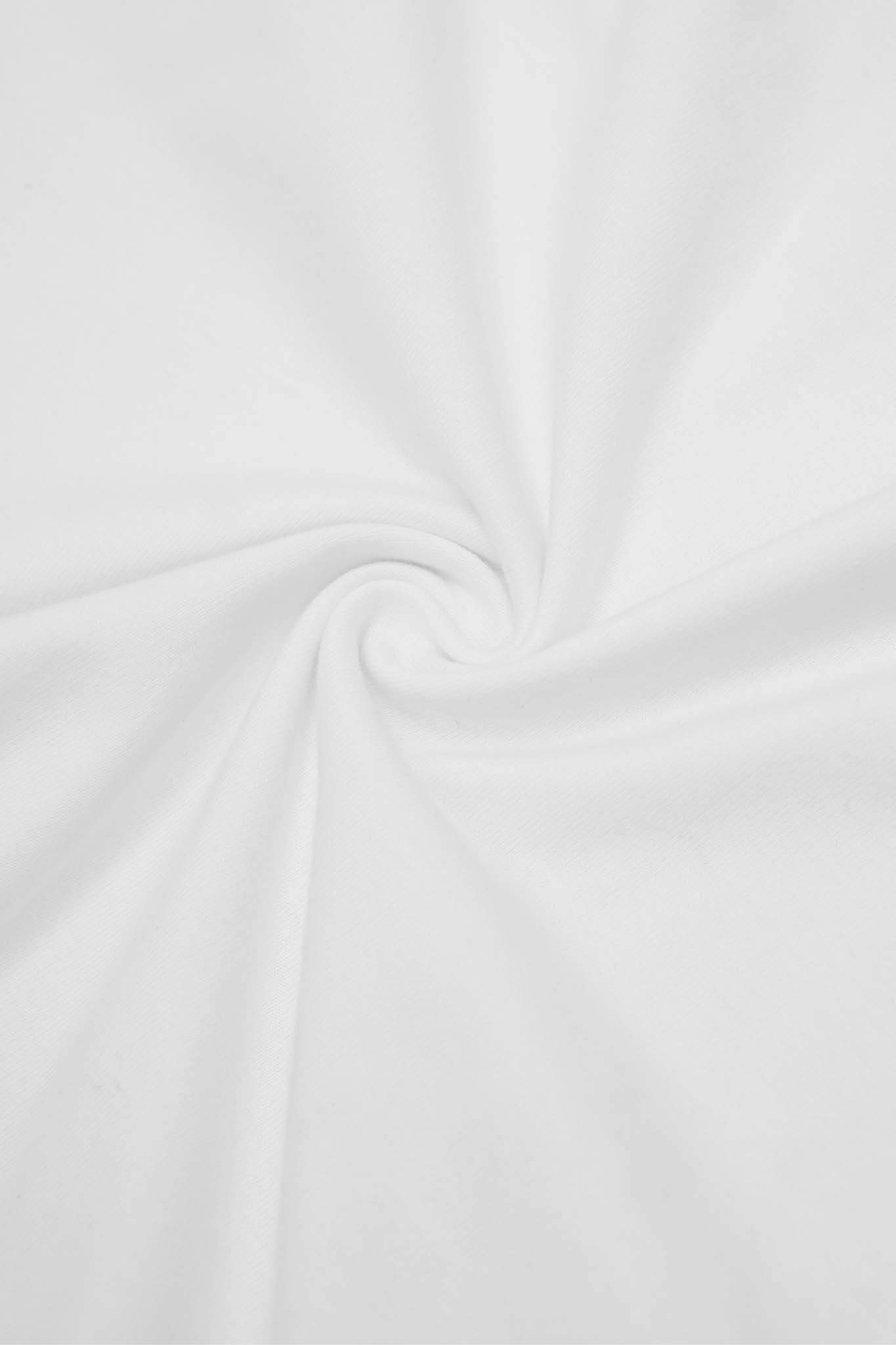 "METRO" TEE IN WHITE