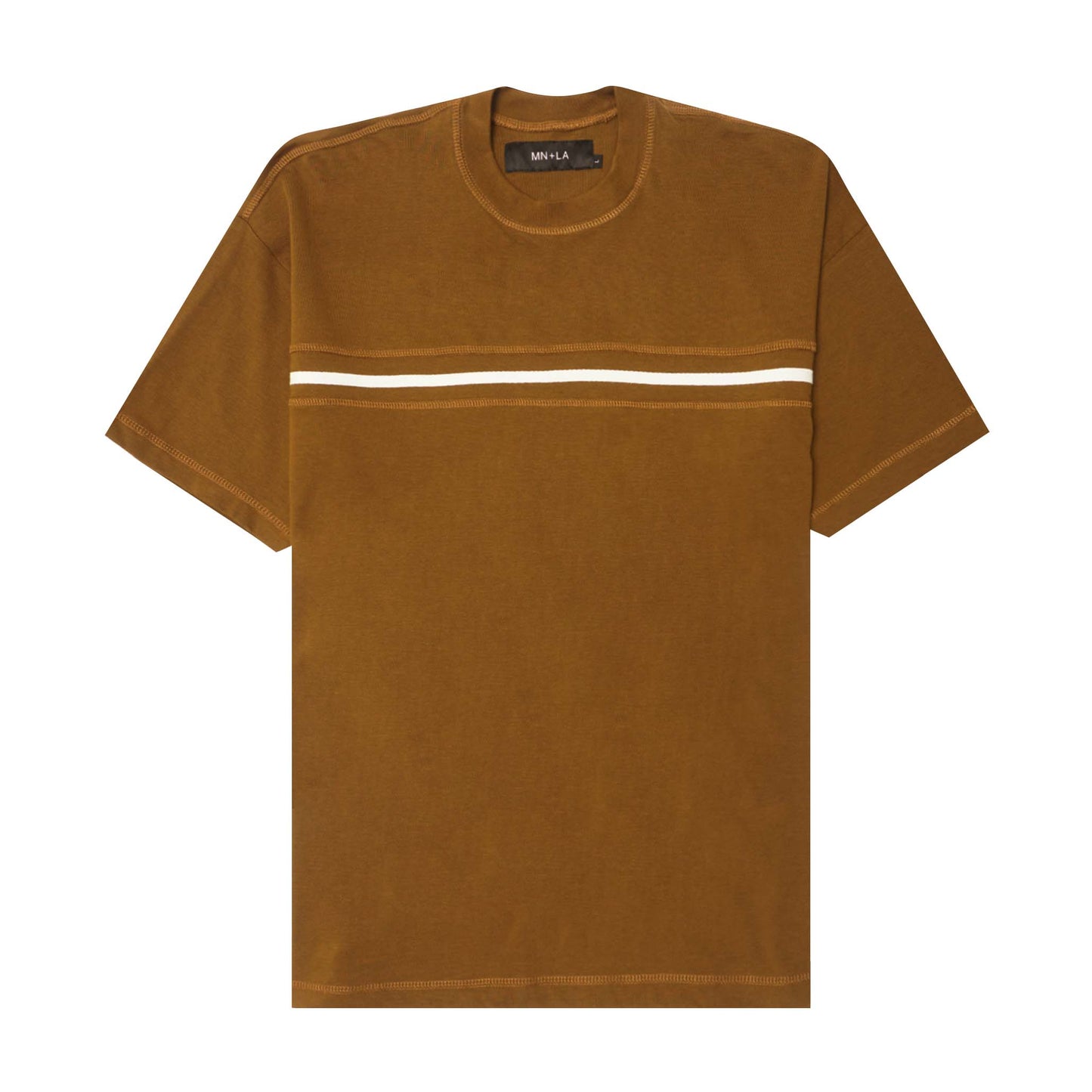 TRACK TEE IN RUST