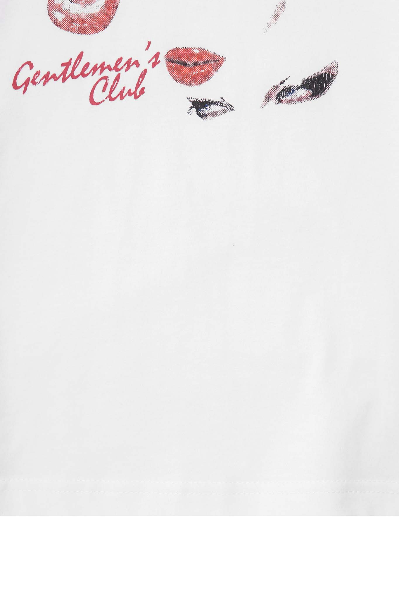 "EYES NEVER LIE" TEE IN WHITE
